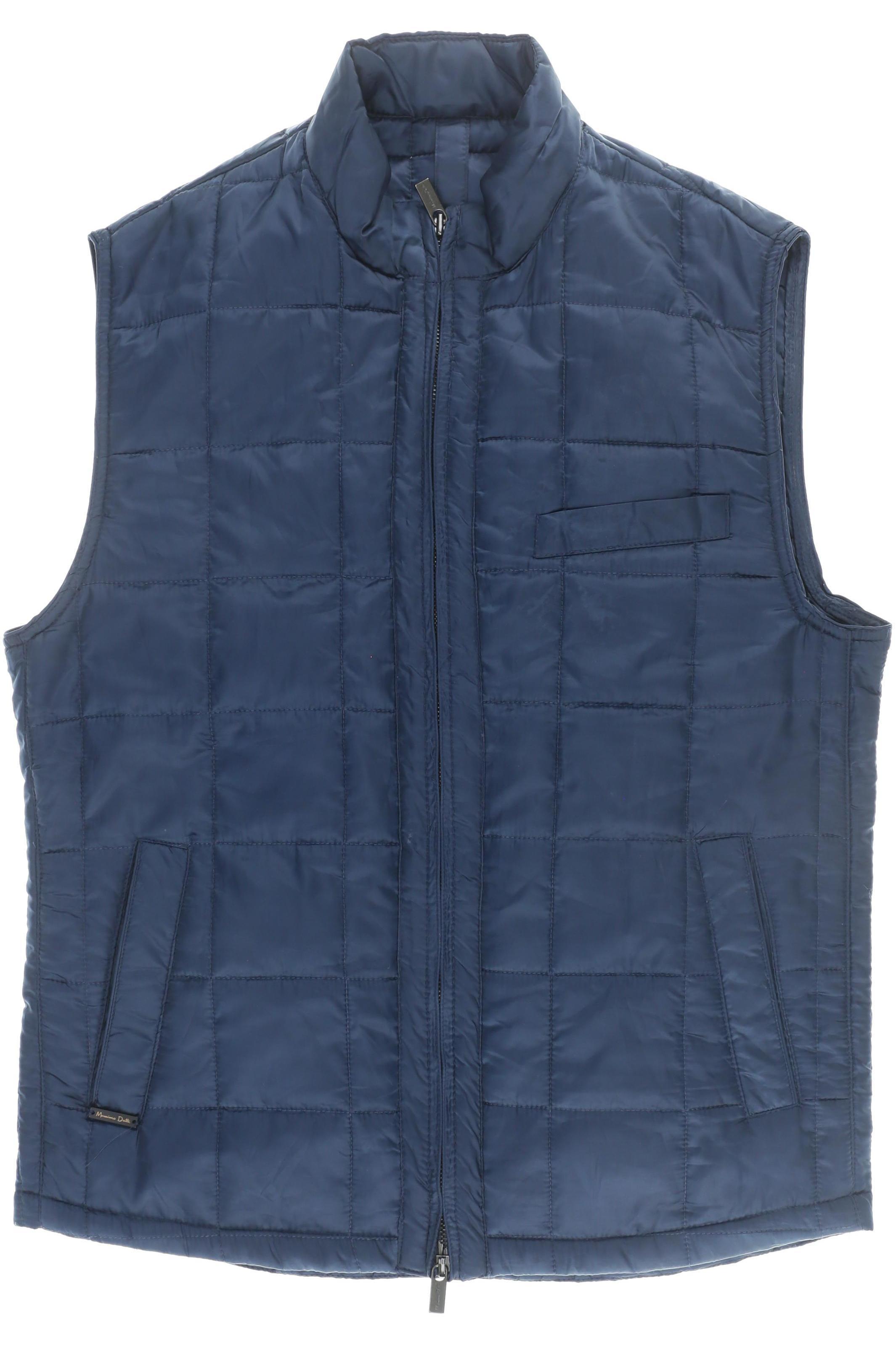 Thumbnail - Massimo Dutti Herren Weste, blau, Gr. 46