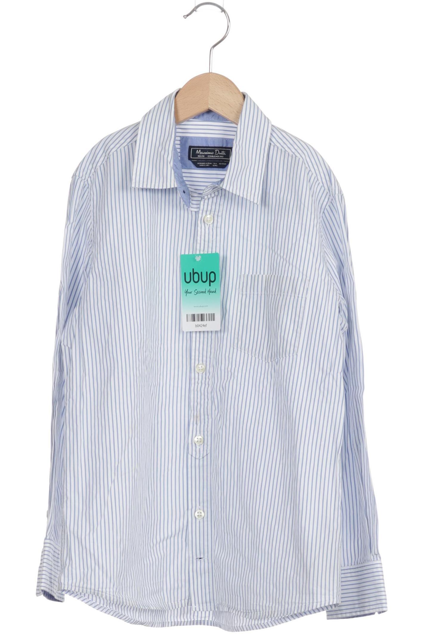 

Massimo Dutti Jungen Hemd, blau, Gr. 122
