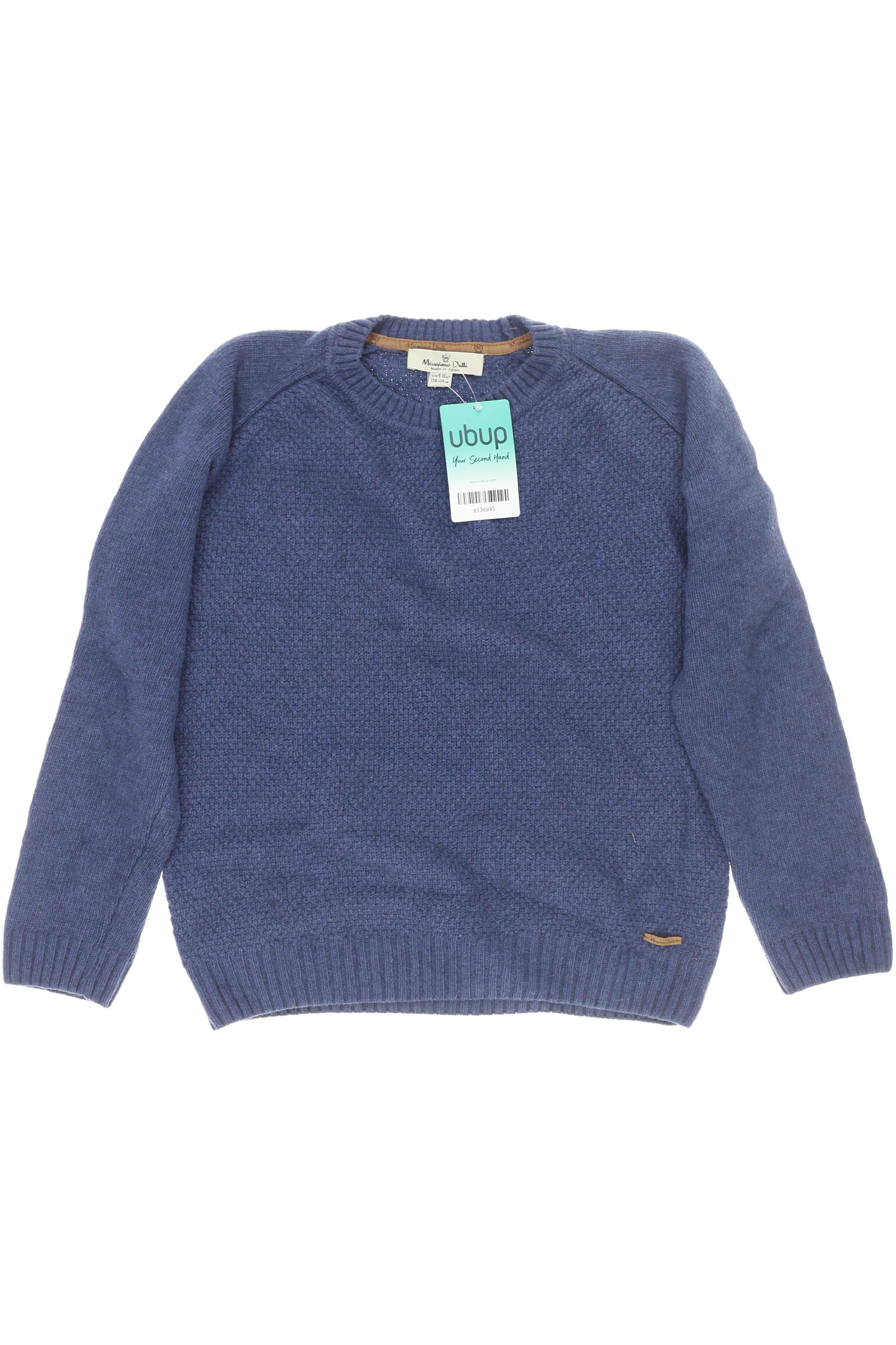 

Massimo Dutti Jungen Pullover, blau, Gr. 134