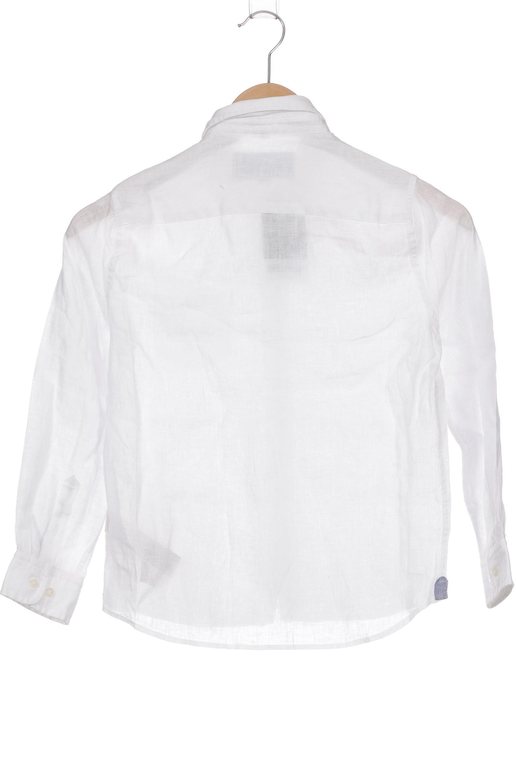 Thumbnail - Massimo Dutti Mädchen Bluse, weiß, Gr. 122