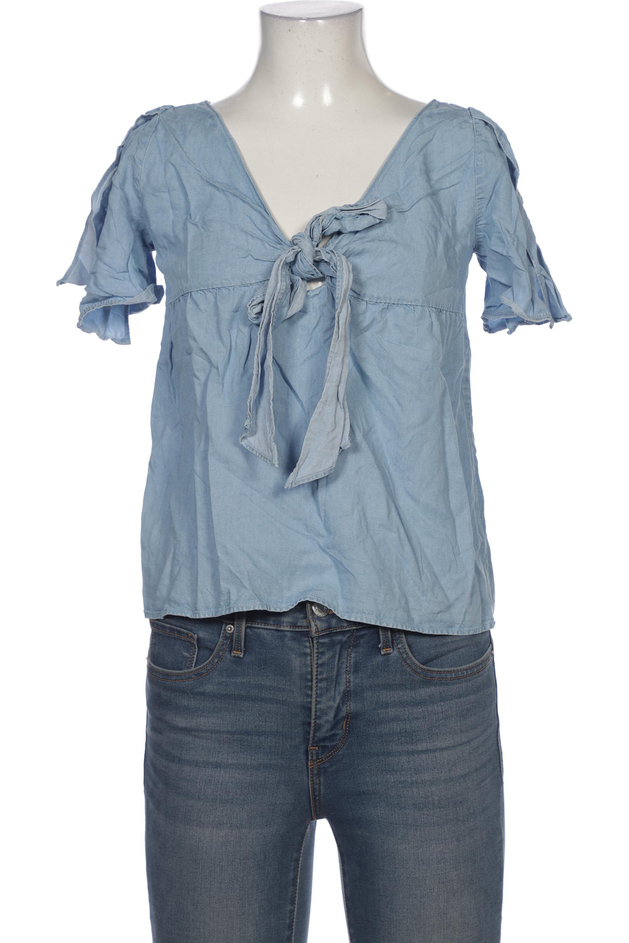 

Massimo Dutti Damen Bluse, blau