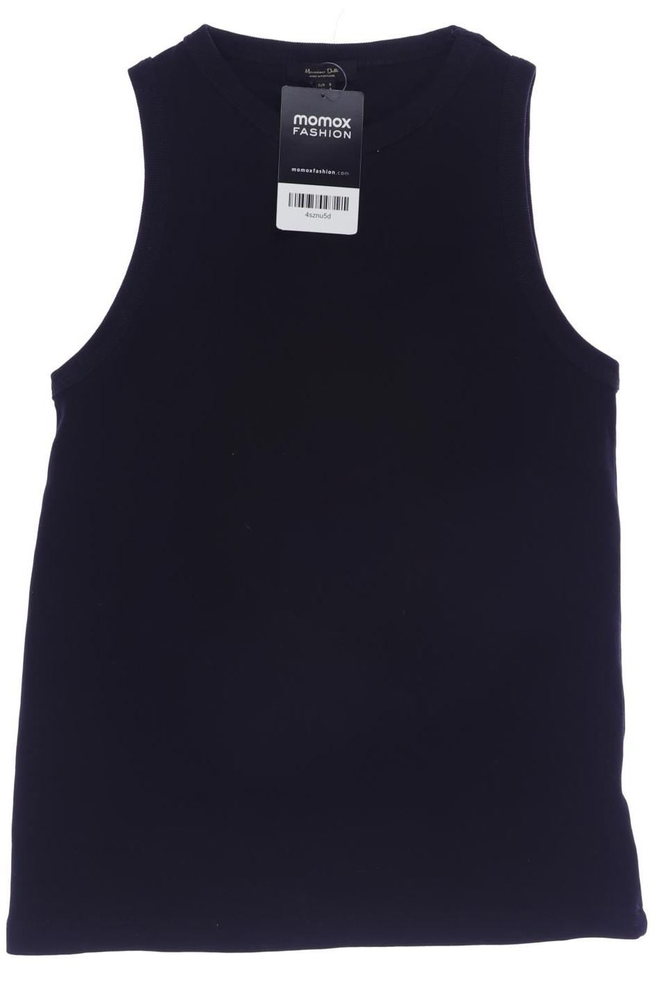 

Massimo Dutti Damen Top, schwarz, Gr. 36