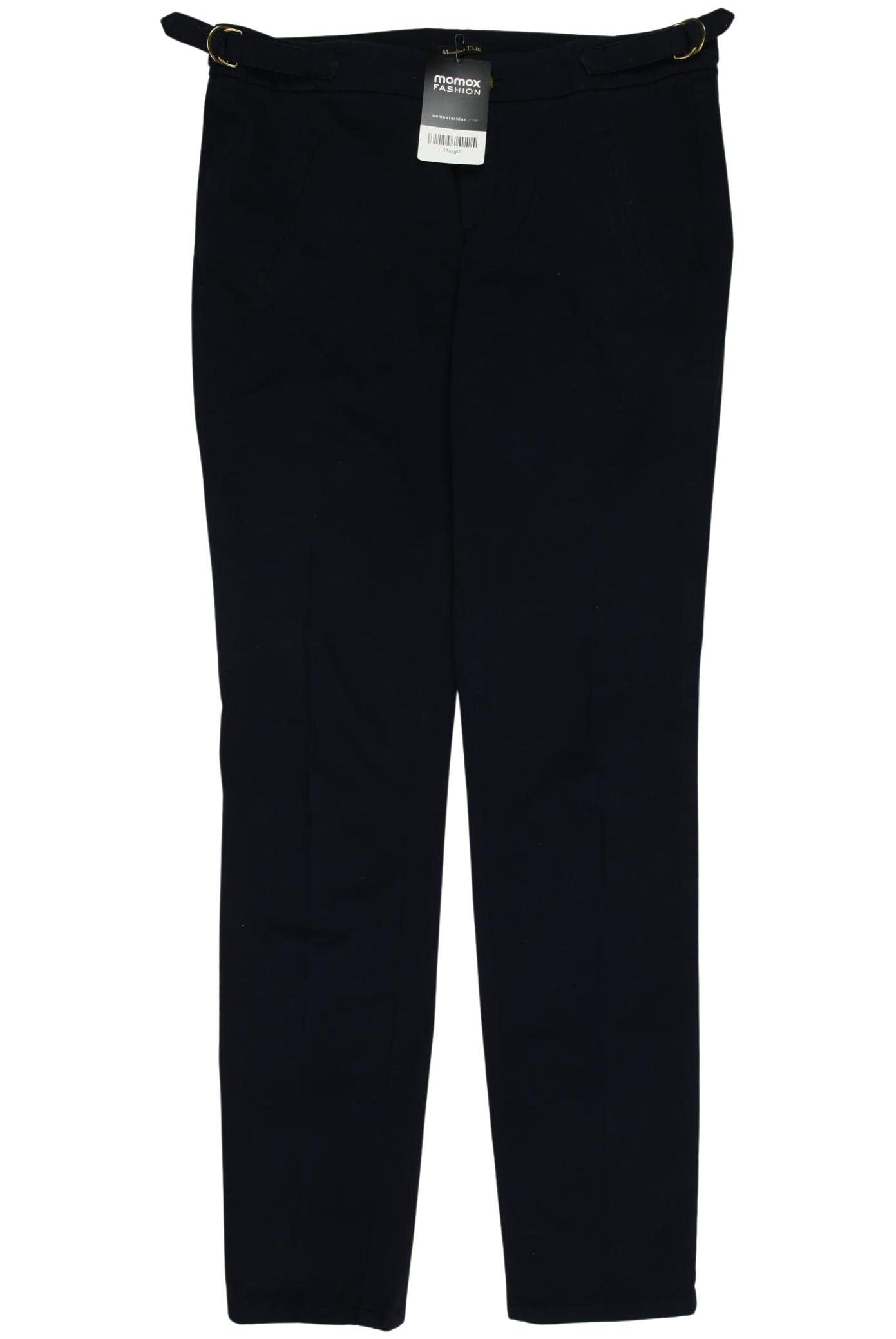 

Massimo Dutti Damen Stoffhose, marineblau, Gr. 38
