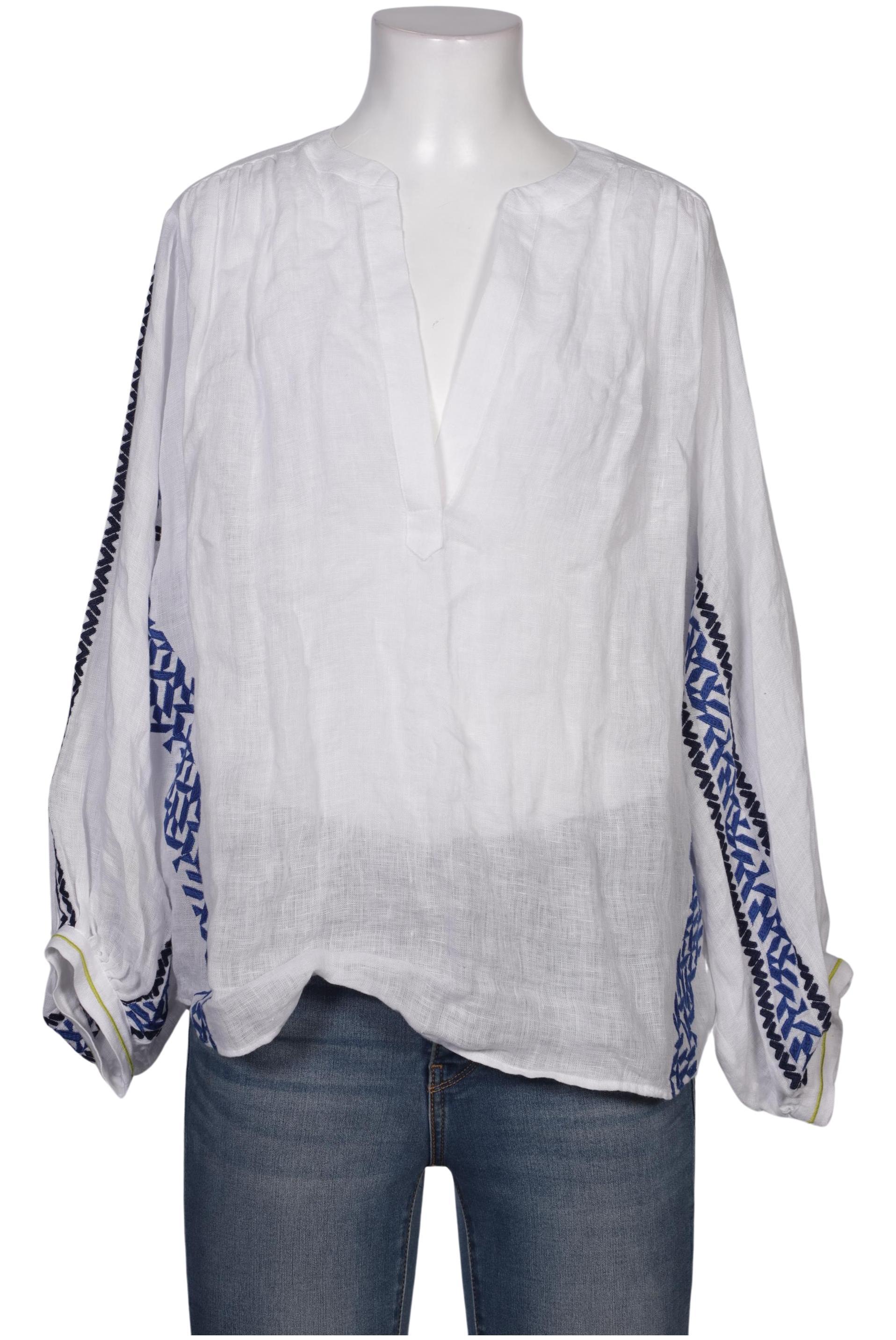 

Massimo Dutti Damen Bluse, weiß, Gr. 38