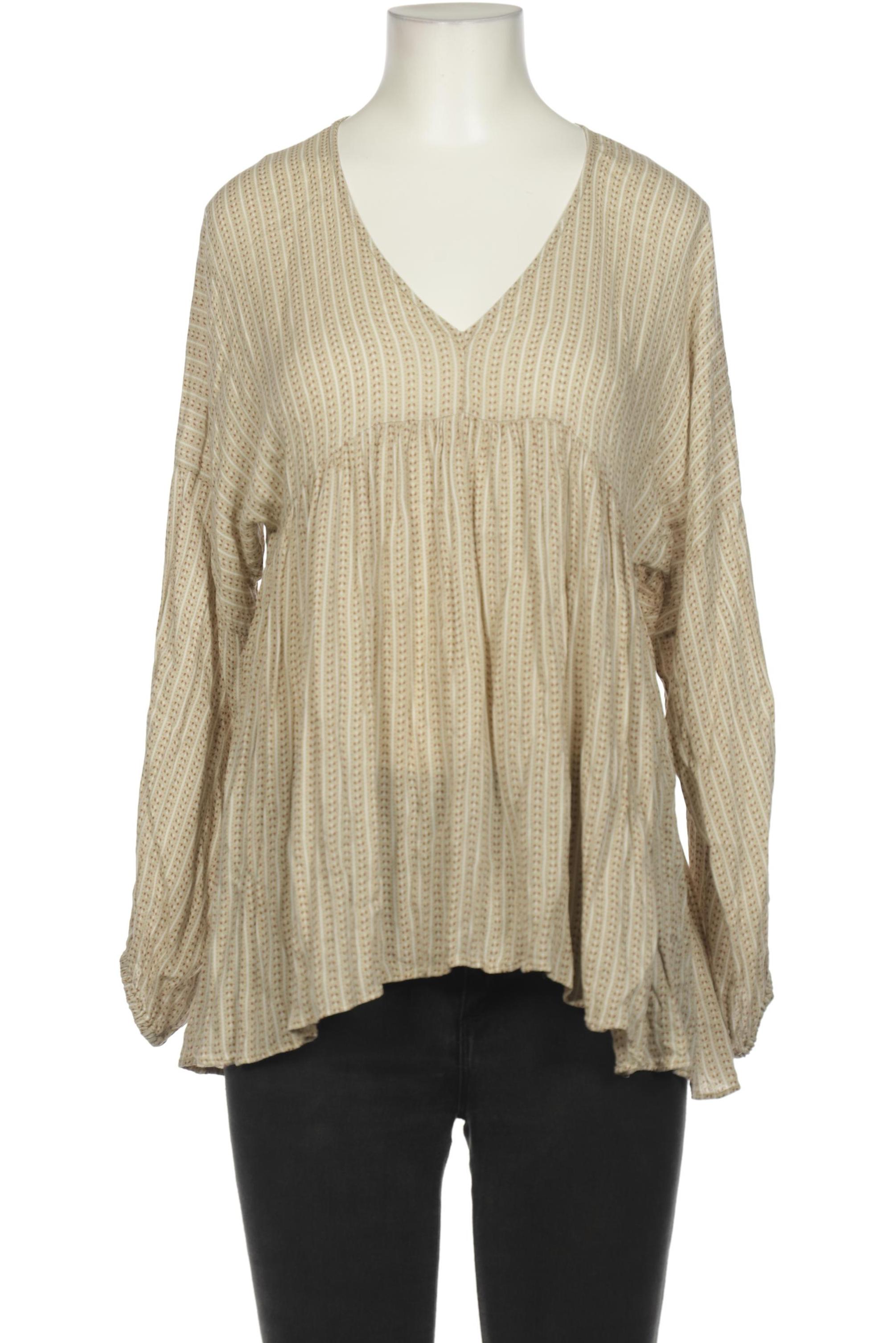 

Massimo Dutti Damen Bluse, cremeweiß, Gr. 36