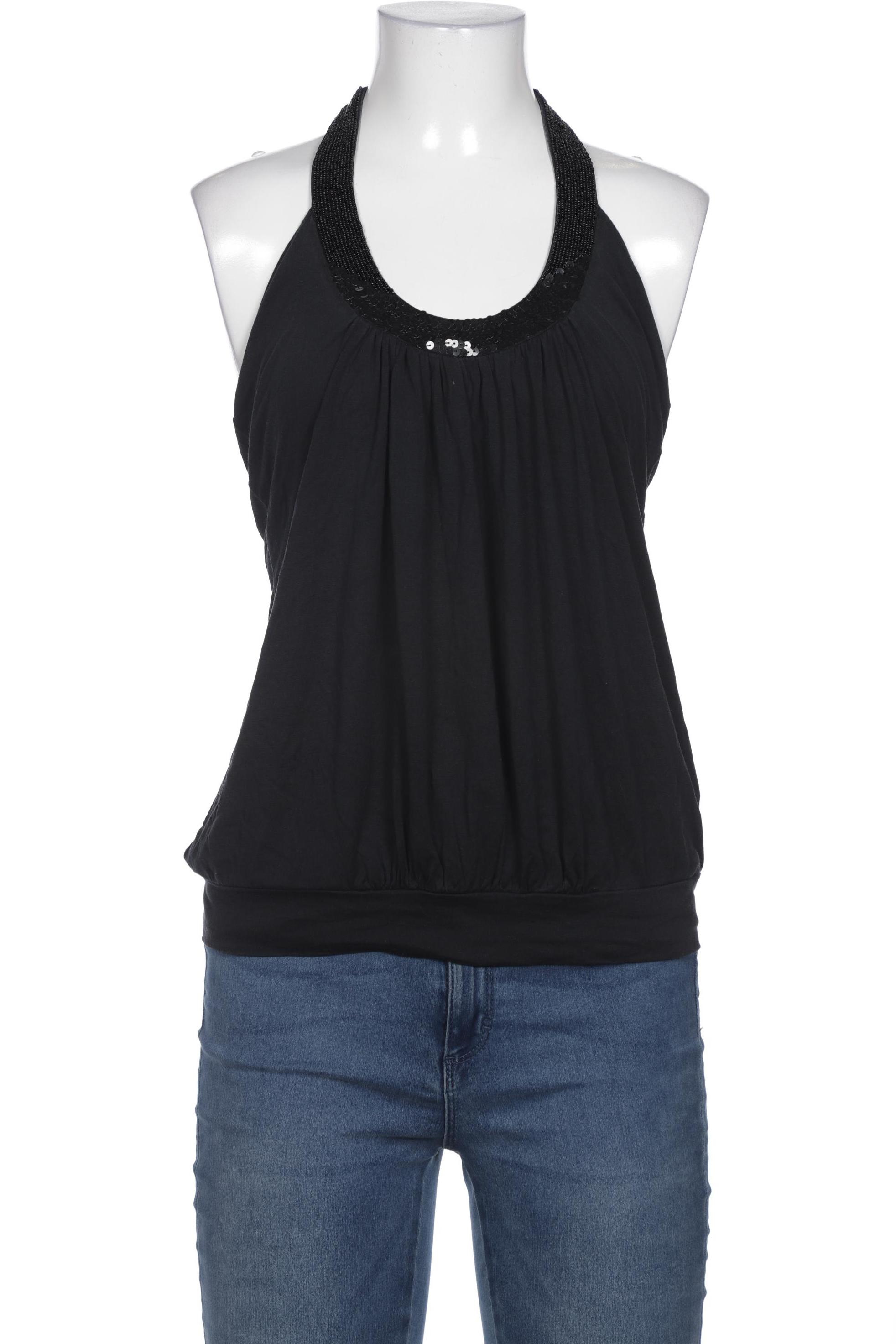 

Massimo Dutti Damen Top, schwarz