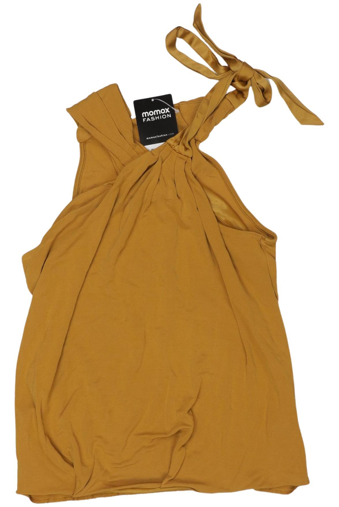 

Massimo Dutti Damen Top, gold, Gr. 30