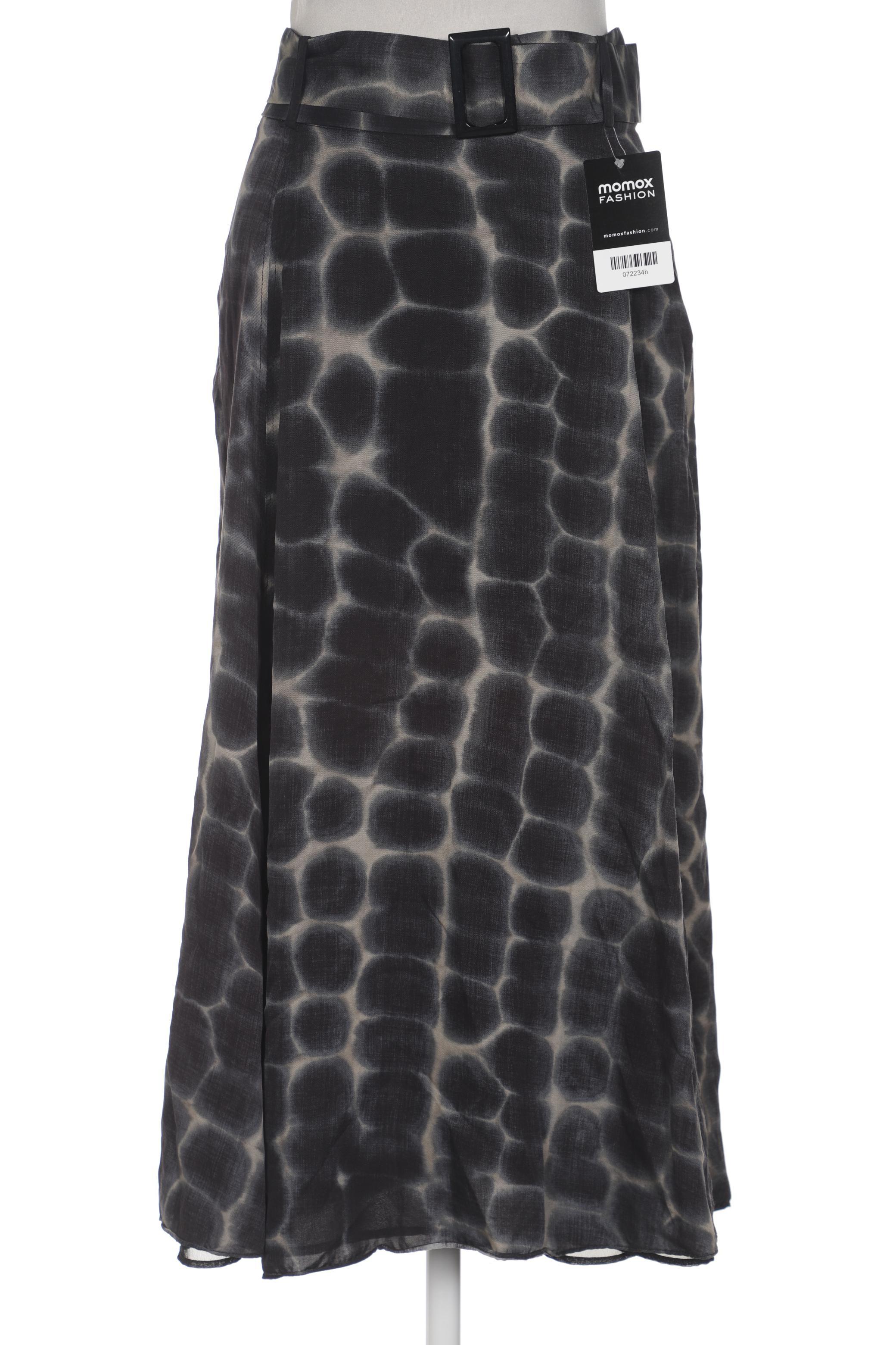 

Massimo Dutti Damen Rock, marineblau, Gr. 34