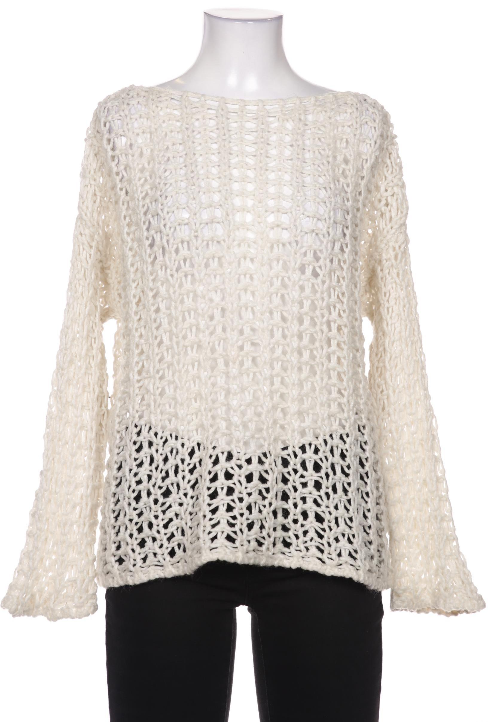 

Massimo Dutti Damen Pullover, cremeweiß, Gr. 36