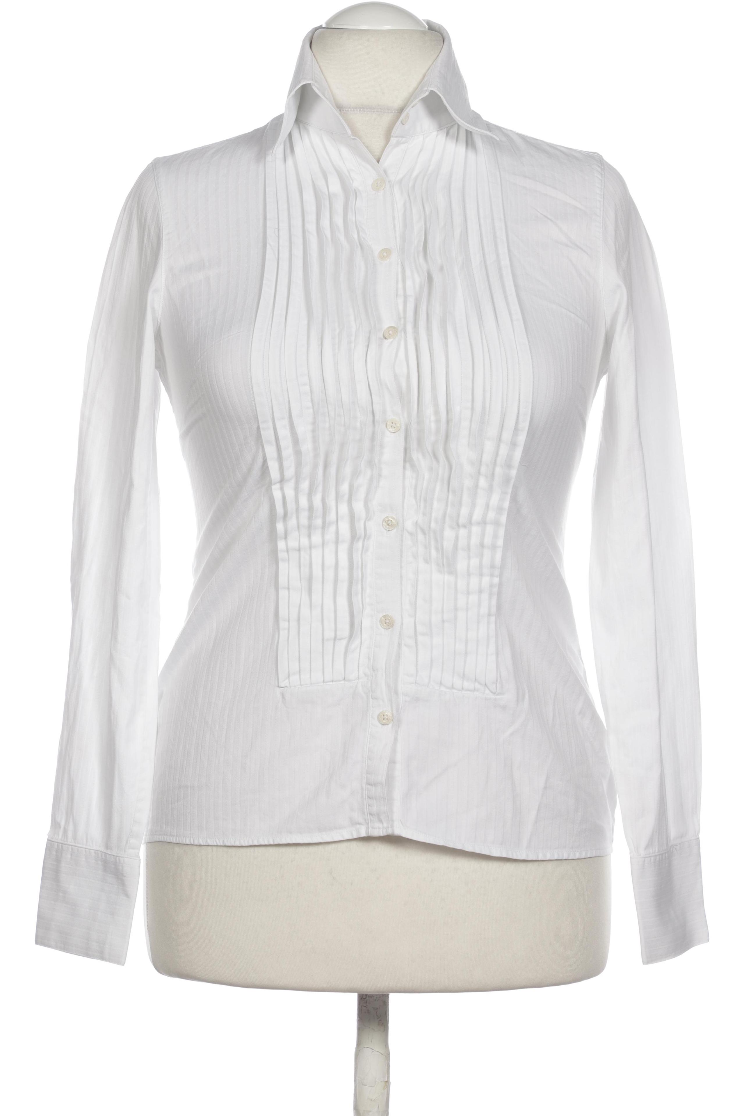 

Massimo Dutti Damen Bluse, weiß, Gr. 40