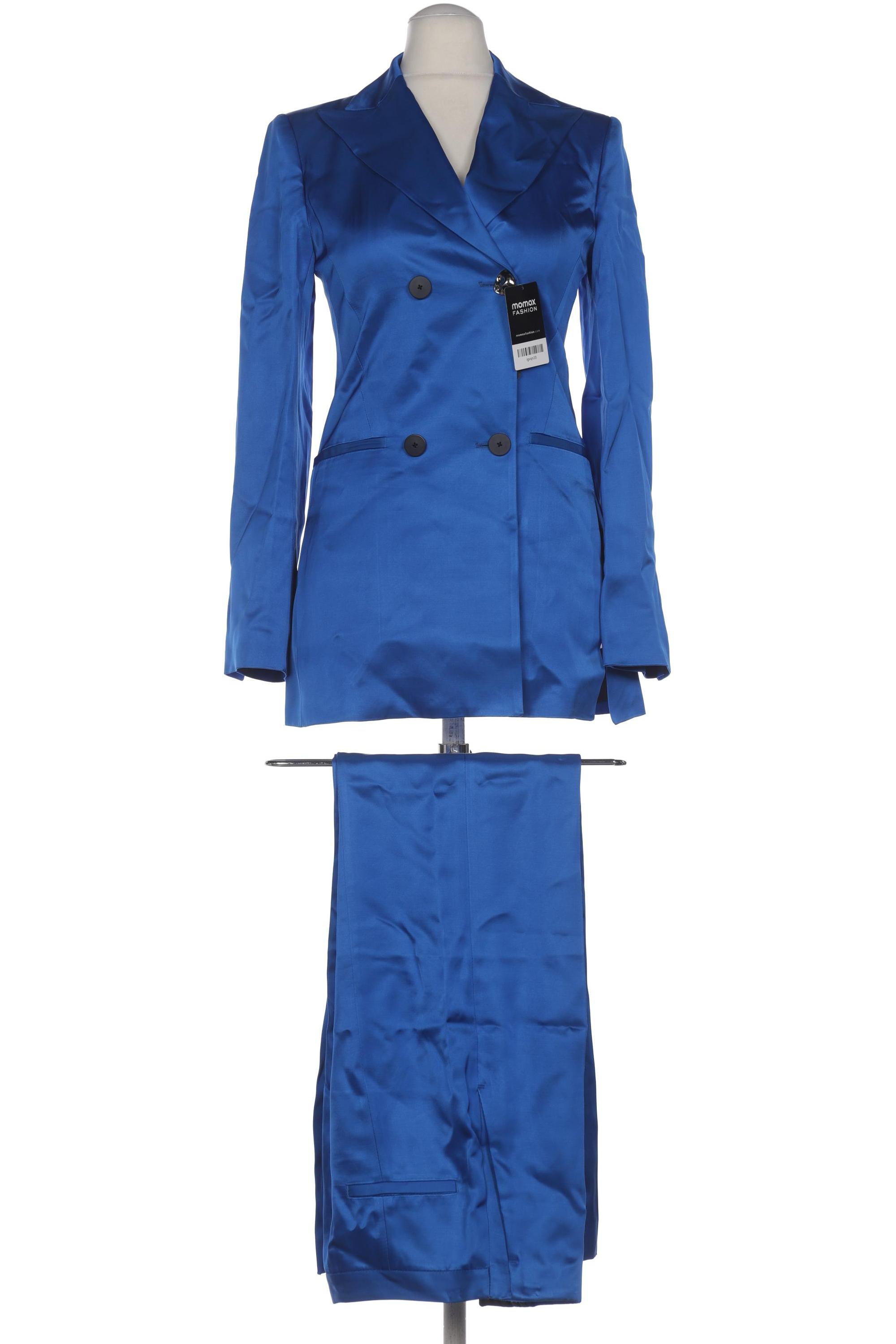 

Massimo Dutti Damen Anzug, blau, Gr. 34