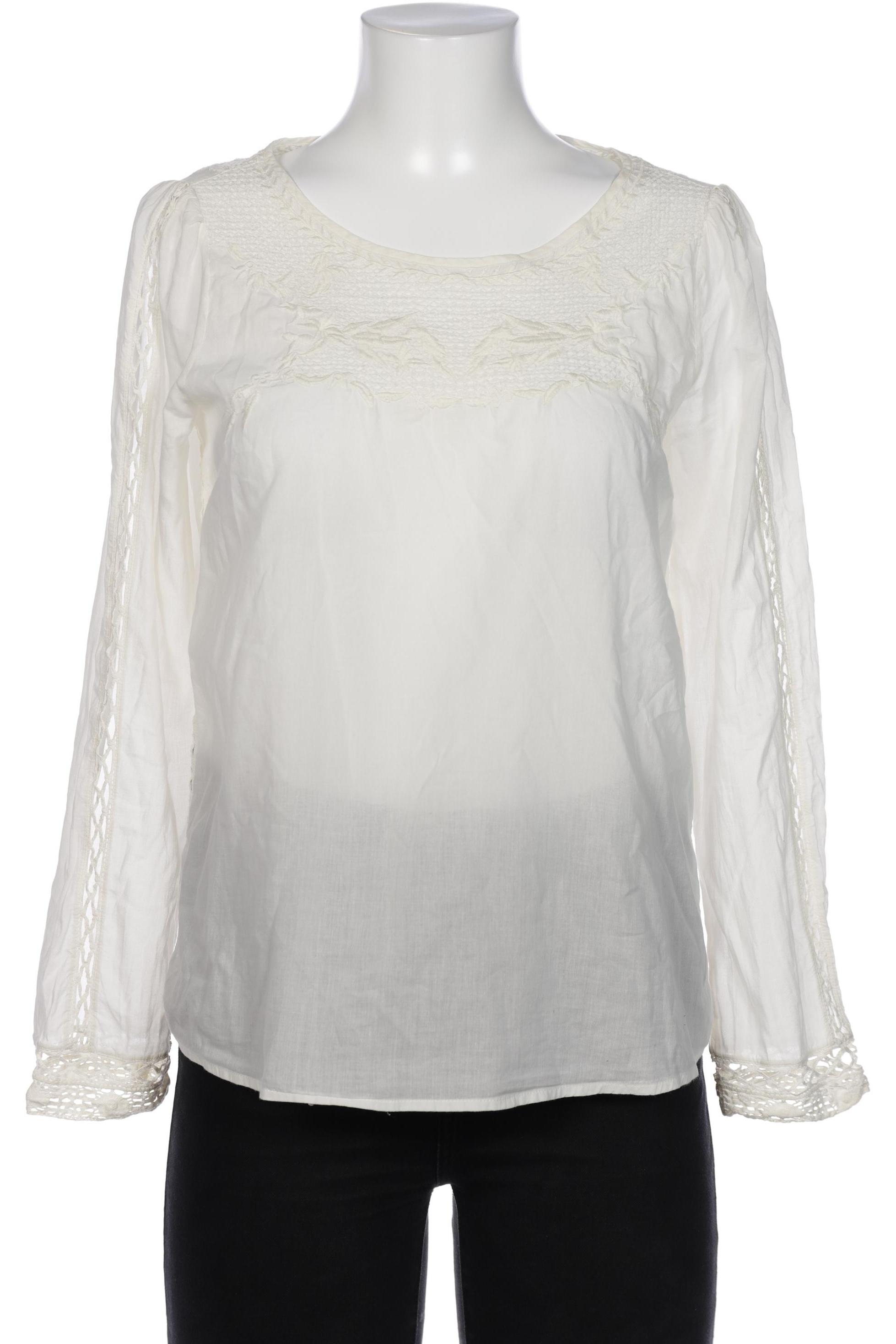 

Massimo Dutti Damen Bluse, cremeweiß, Gr. 38