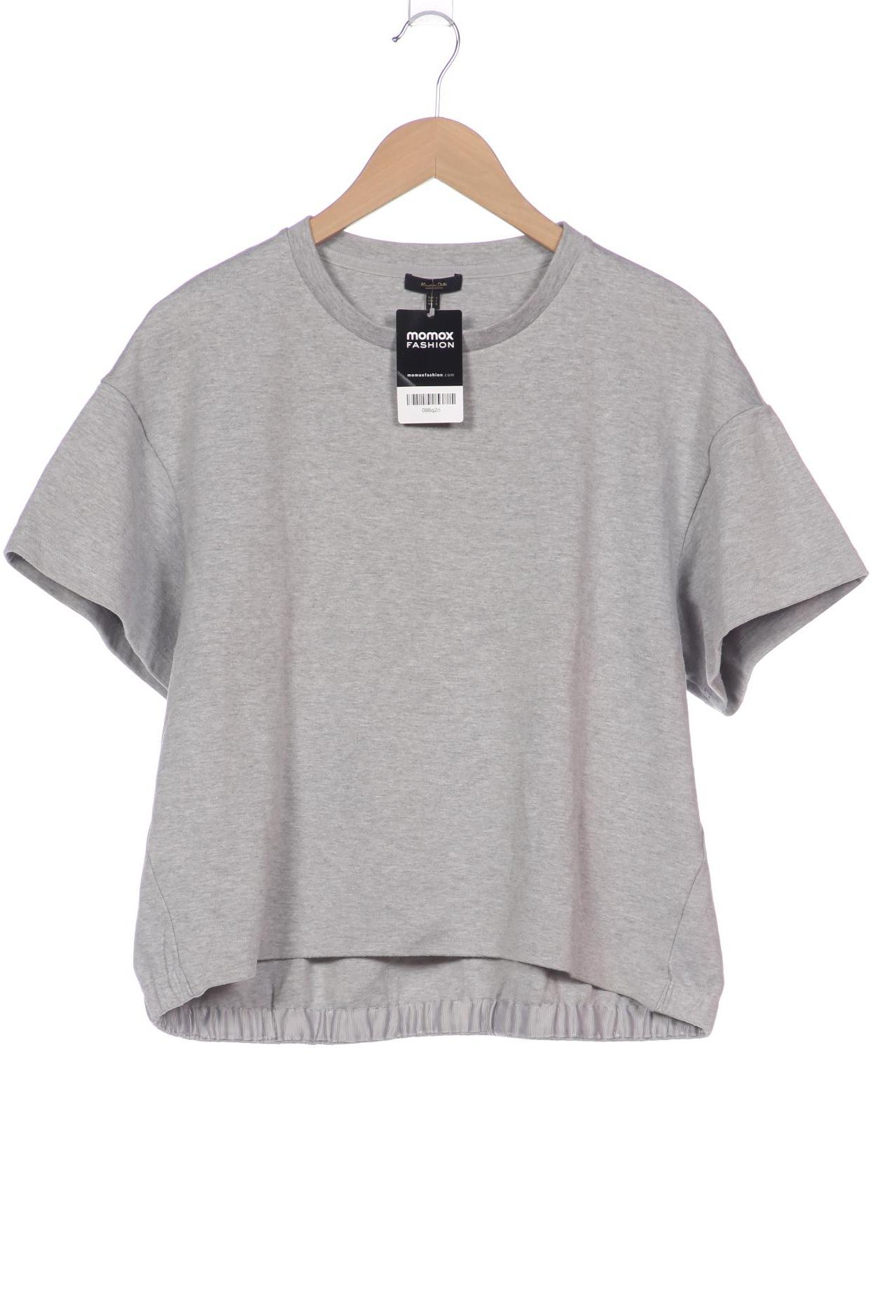 

Massimo Dutti Damen T-Shirt, grau, Gr. 42