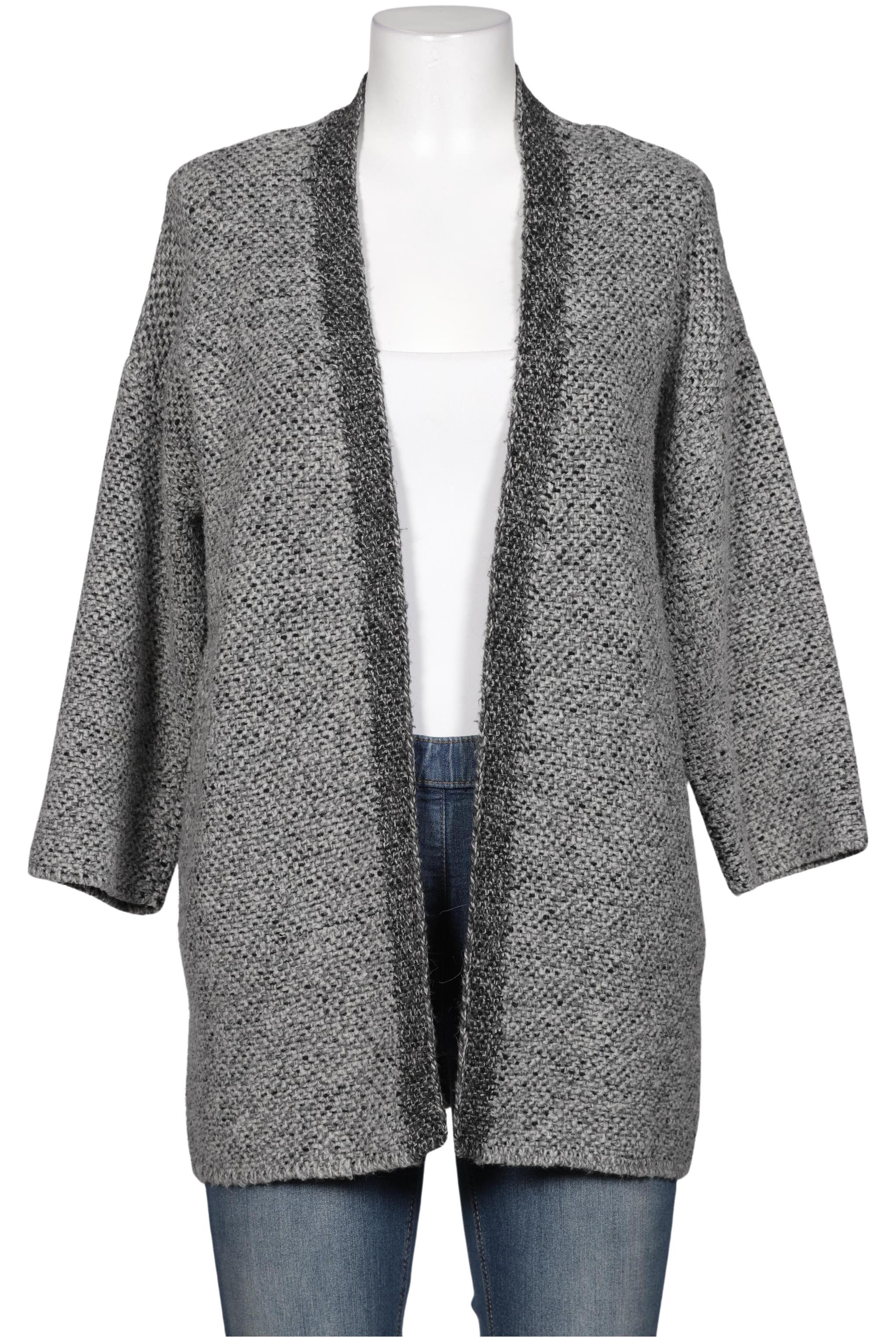 

Massimo Dutti Damen Strickjacke, grau, Gr. 36