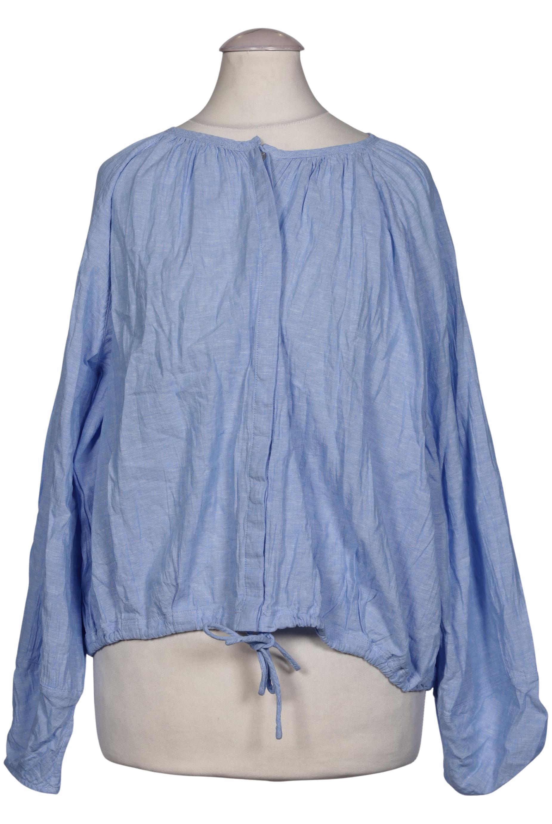 

Massimo Dutti Damen Bluse, hellblau, Gr. 36