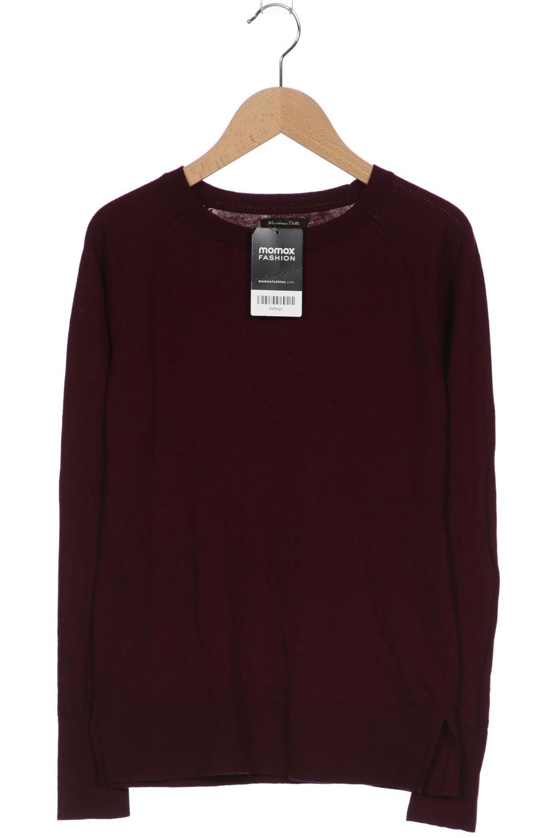

Massimo Dutti Damen Pullover, bordeaux