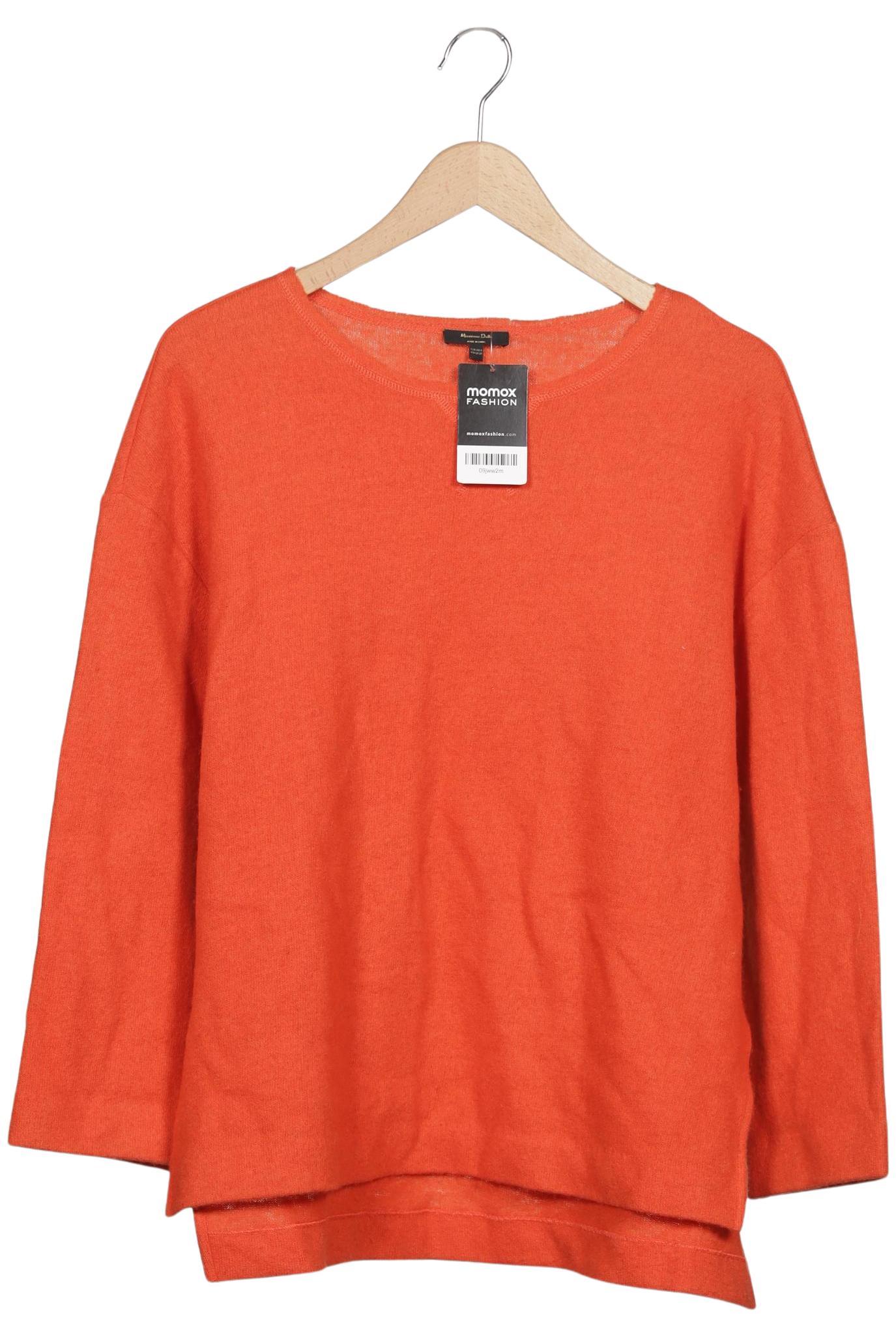 

Massimo Dutti Damen Pullover, orange, Gr. 34