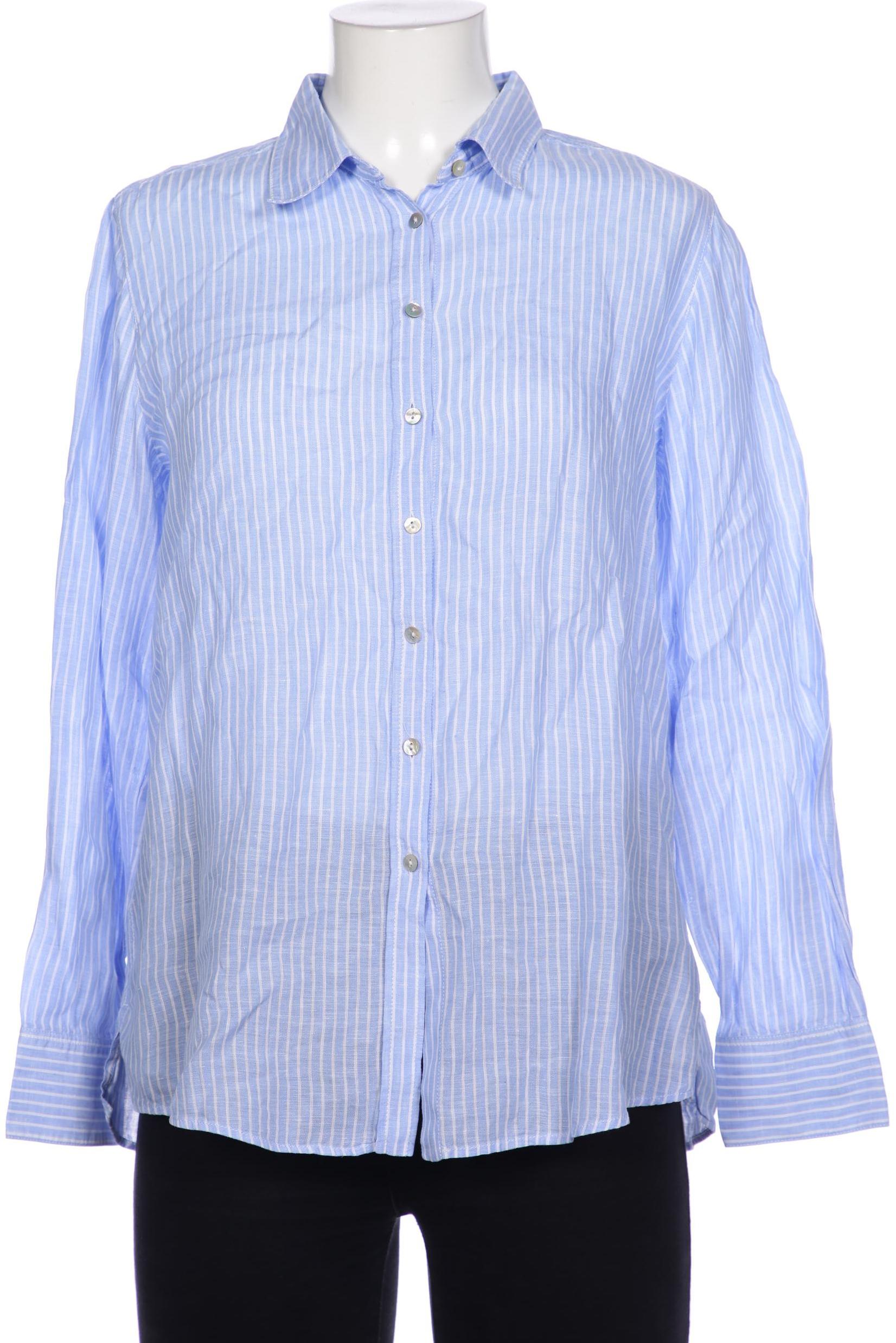 

Massimo Dutti Damen Bluse, hellblau, Gr. 38