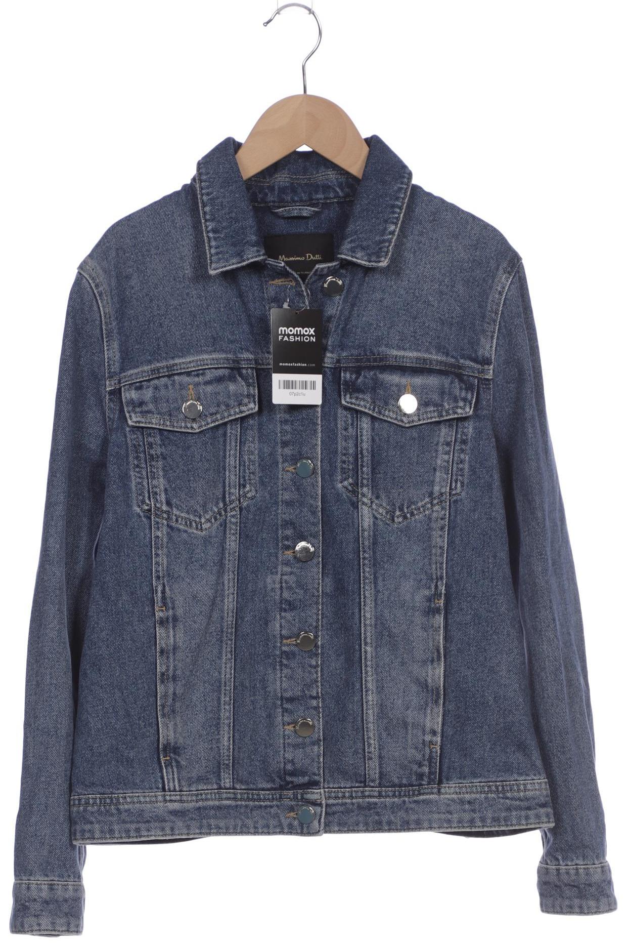 

Massimo Dutti Damen Jacke, blau, Gr. 38