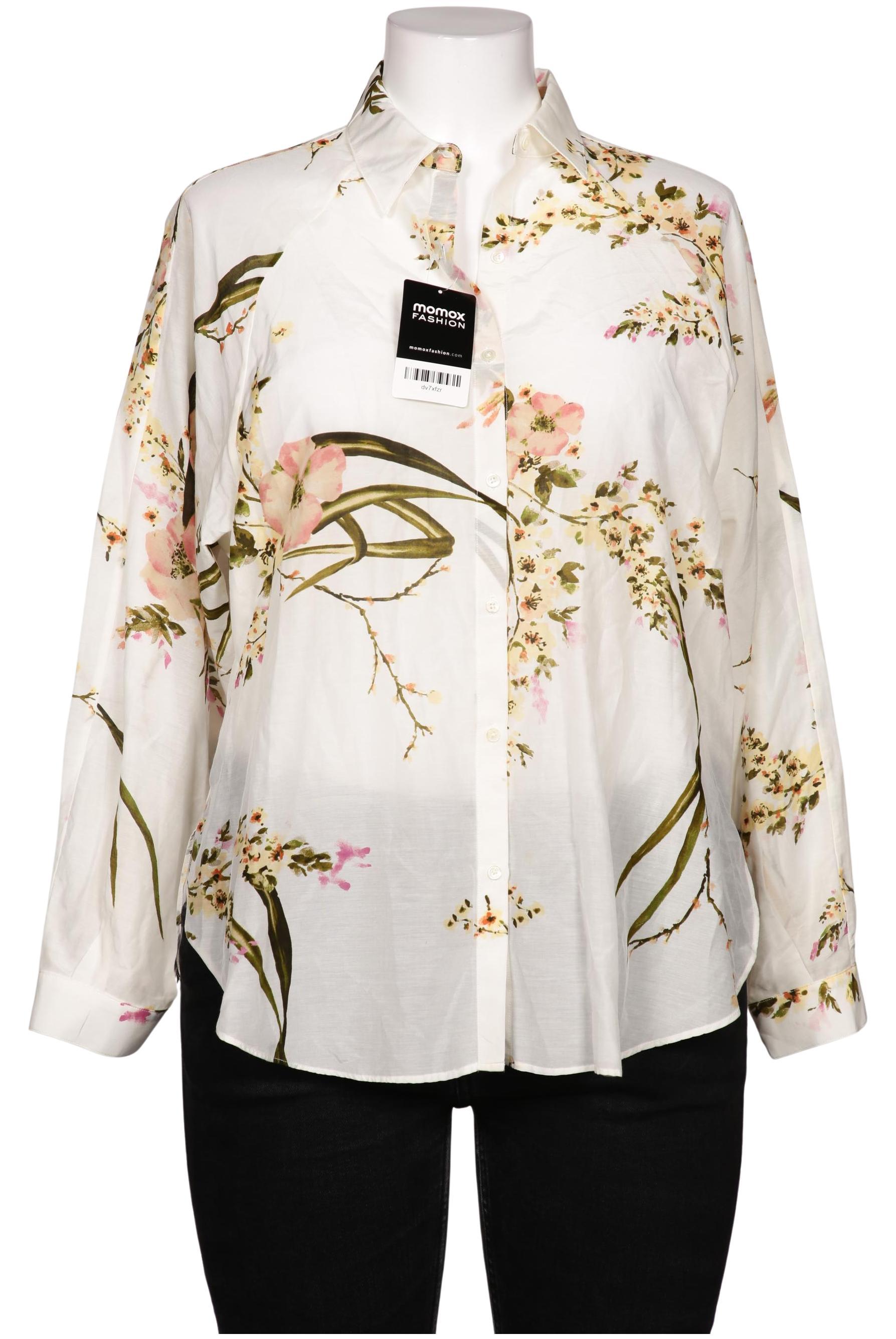 

Massimo Dutti Damen Bluse, weiß, Gr. 42