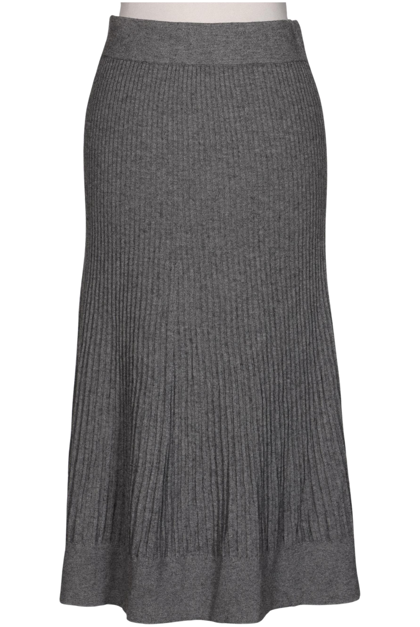 

Massimo Dutti Damen Rock, grau, Gr. 36