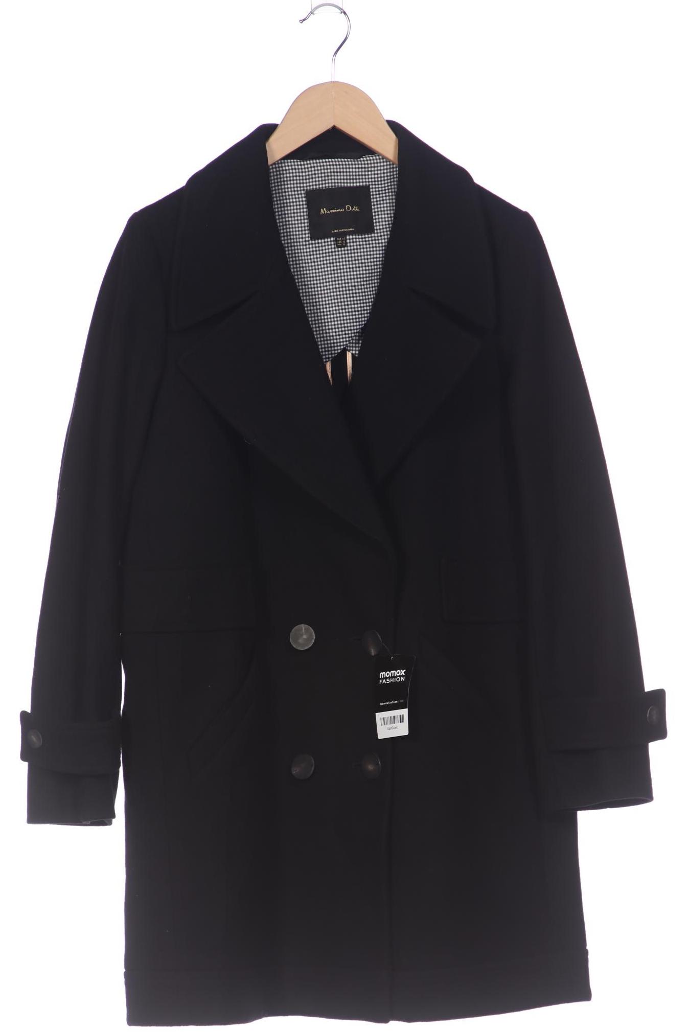 

Massimo Dutti Damen Mantel, schwarz, Gr. 42