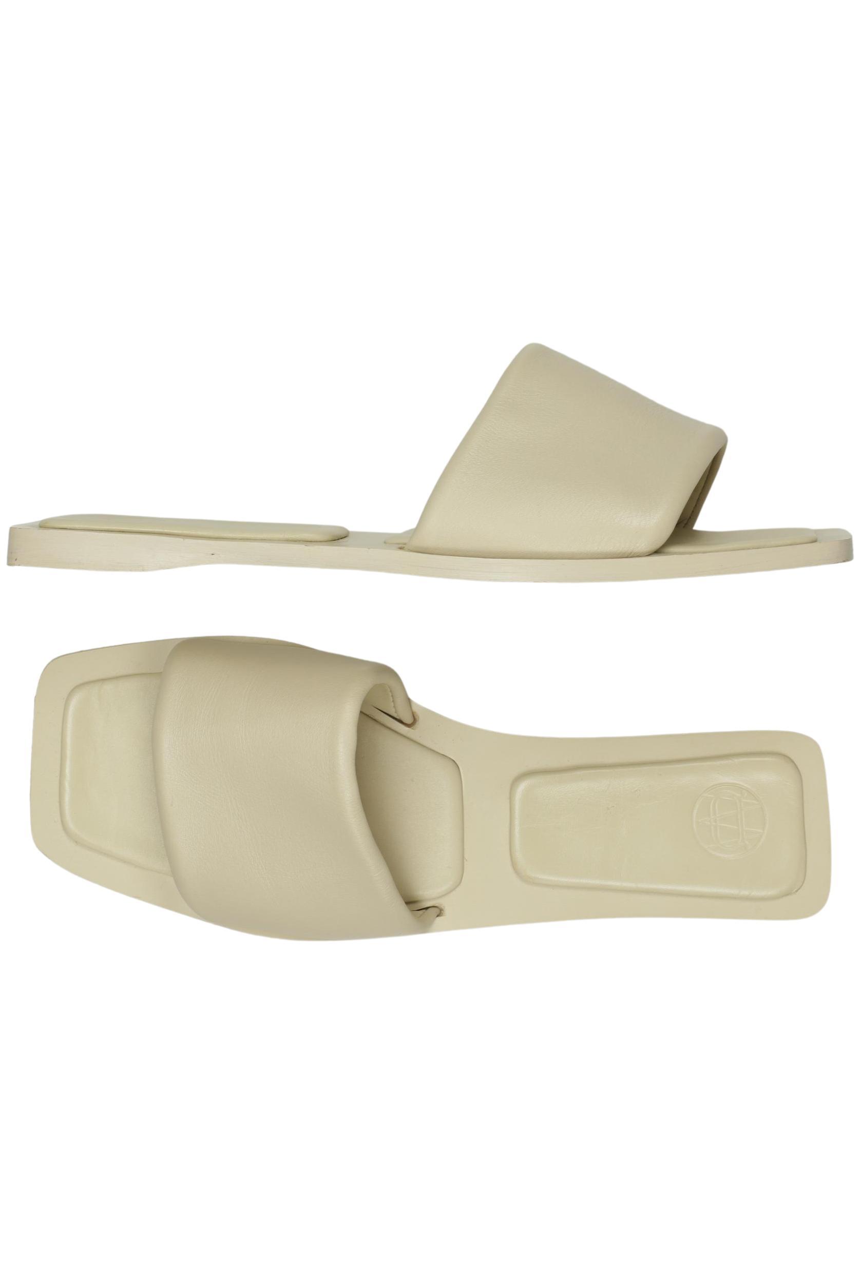 

Massimo Dutti Damen Sandale, beige, Gr. 41