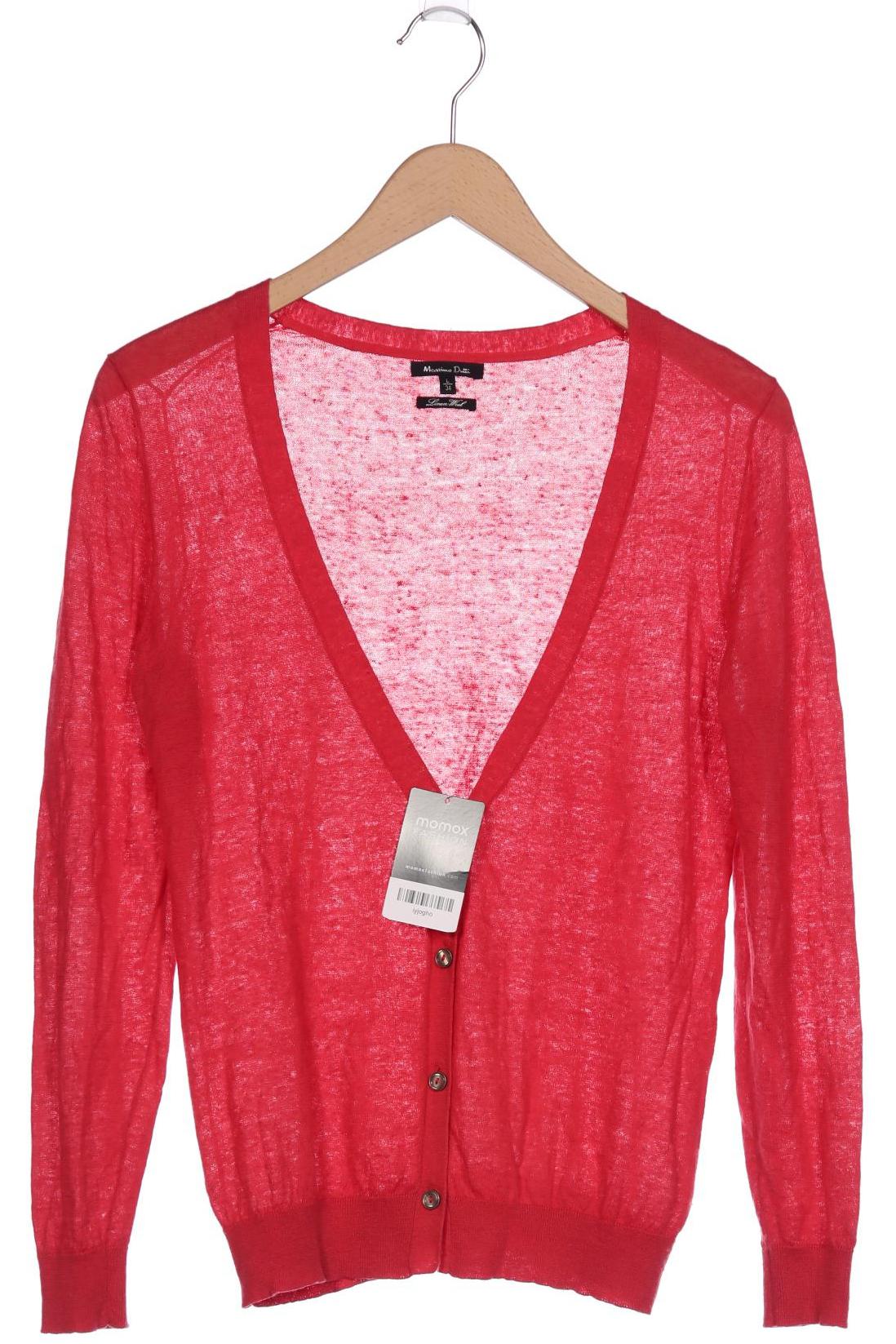 

Massimo Dutti Damen Strickjacke, rot, Gr. 34