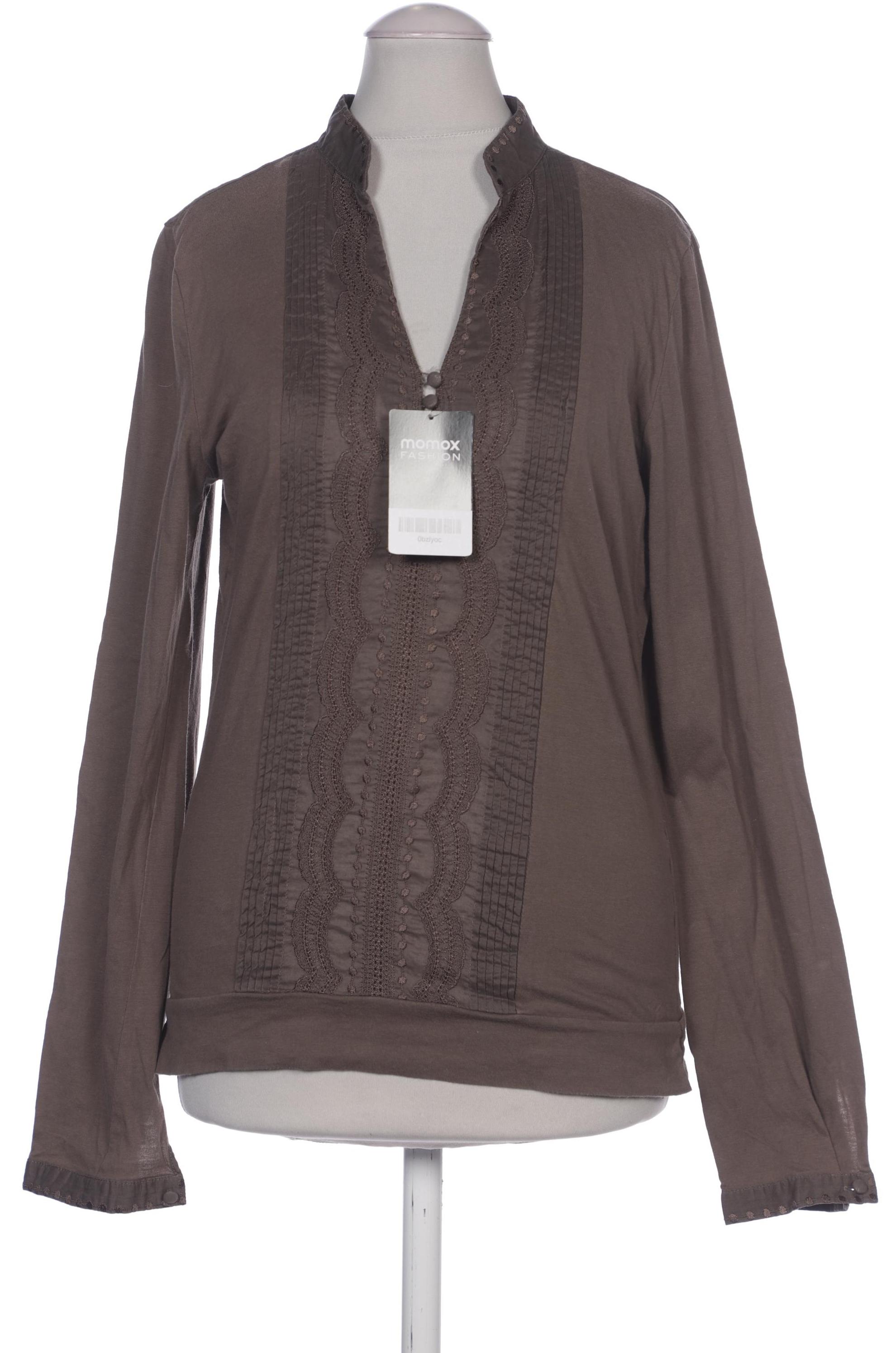

Massimo Dutti Damen Langarmshirt, braun, Gr. 42