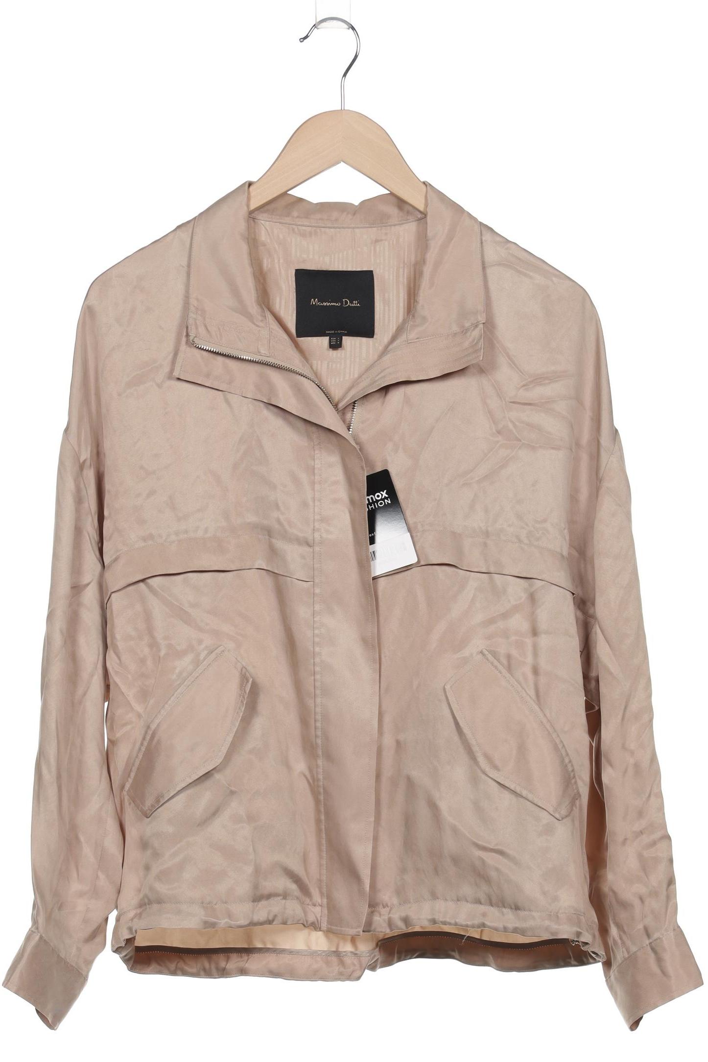 

Massimo Dutti Damen Jacke, beige, Gr. 42