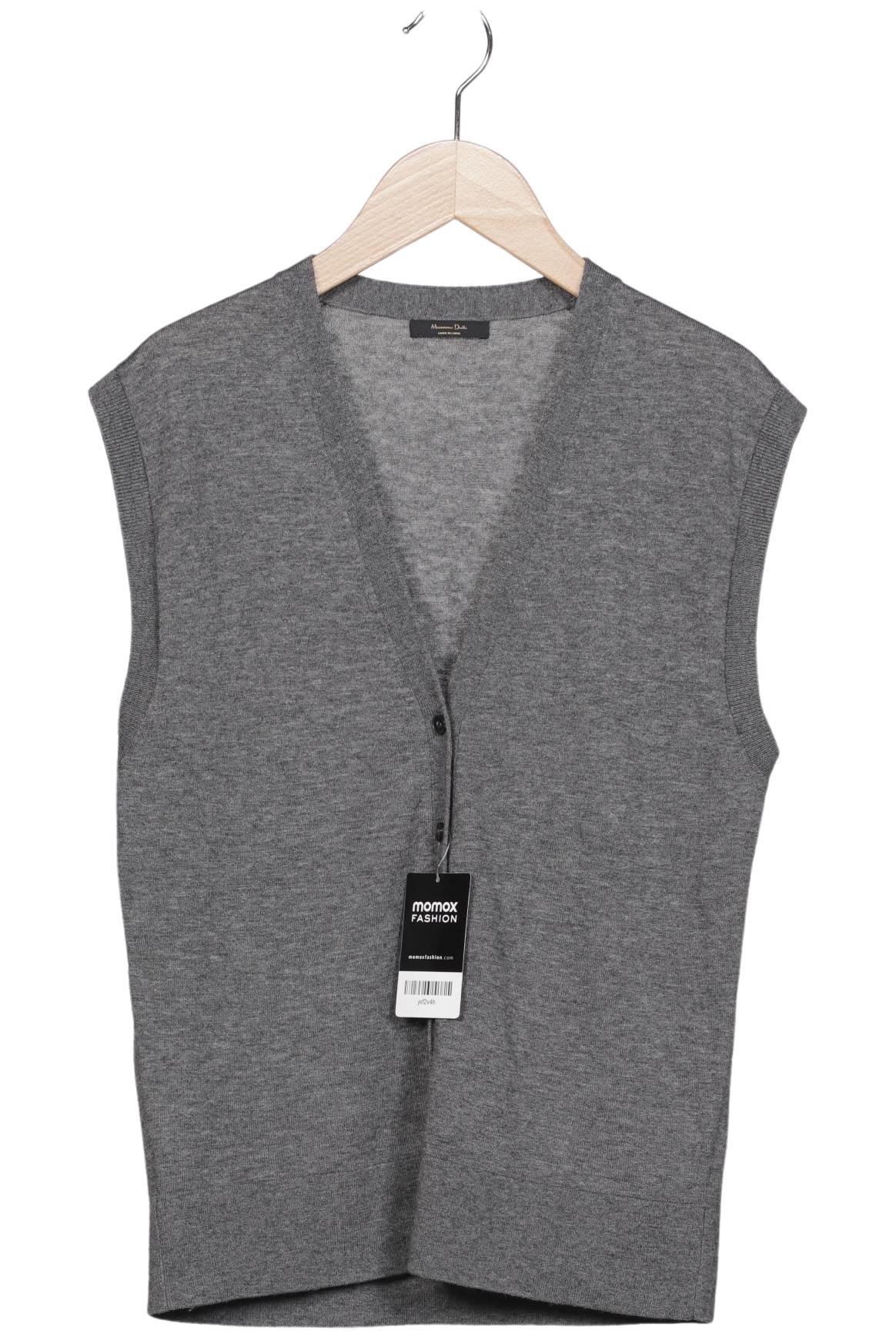 

Massimo Dutti Damen Strickjacke, grau, Gr. 36