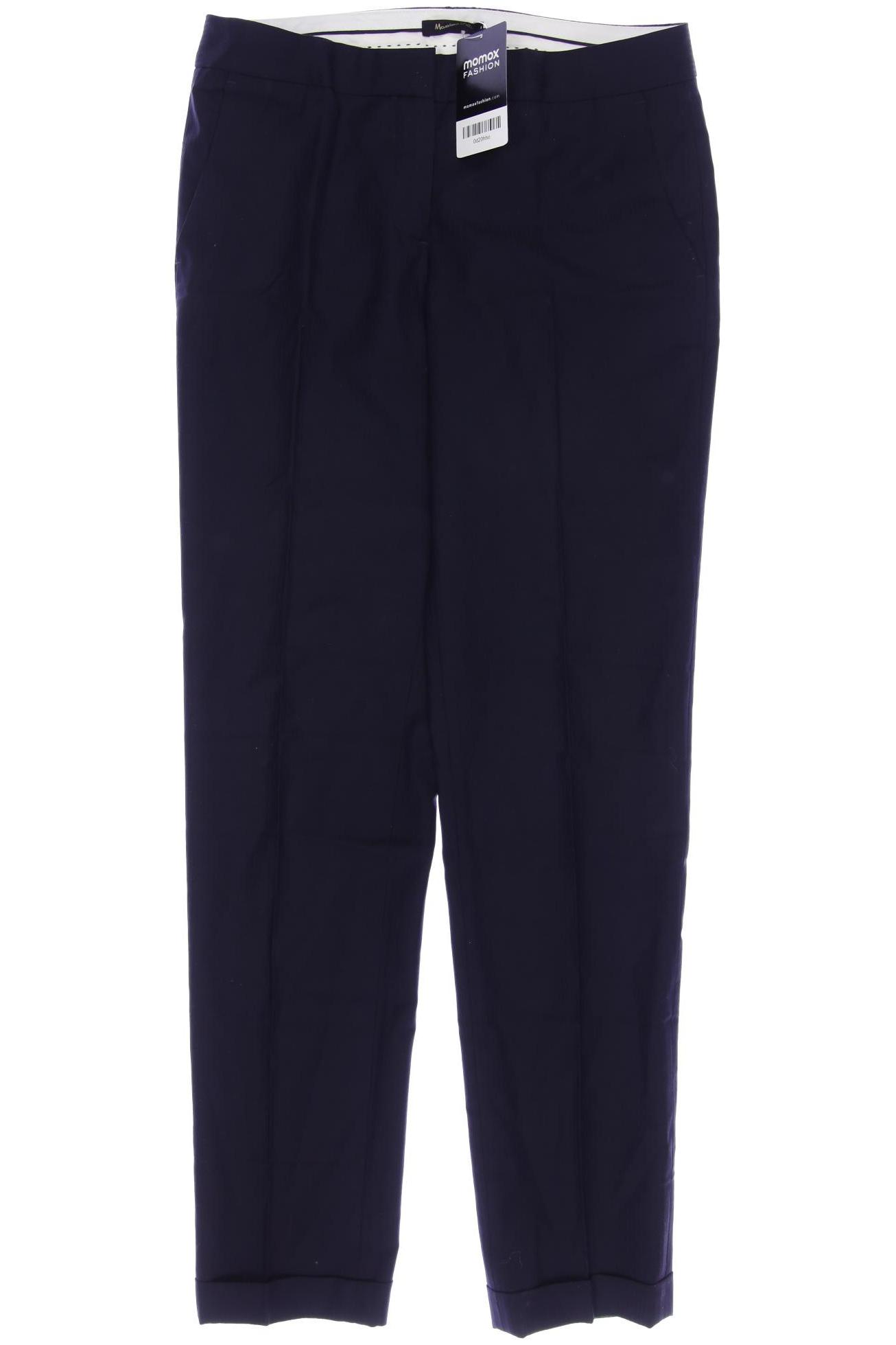

Massimo Dutti Damen Stoffhose, marineblau