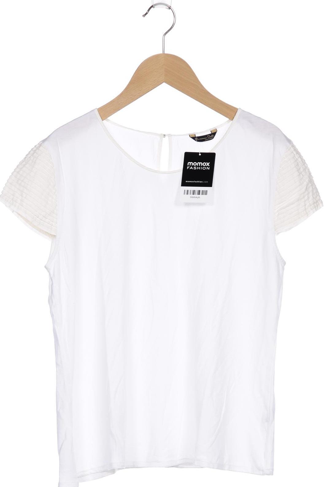 

Massimo Dutti Damen T-Shirt, weiß
