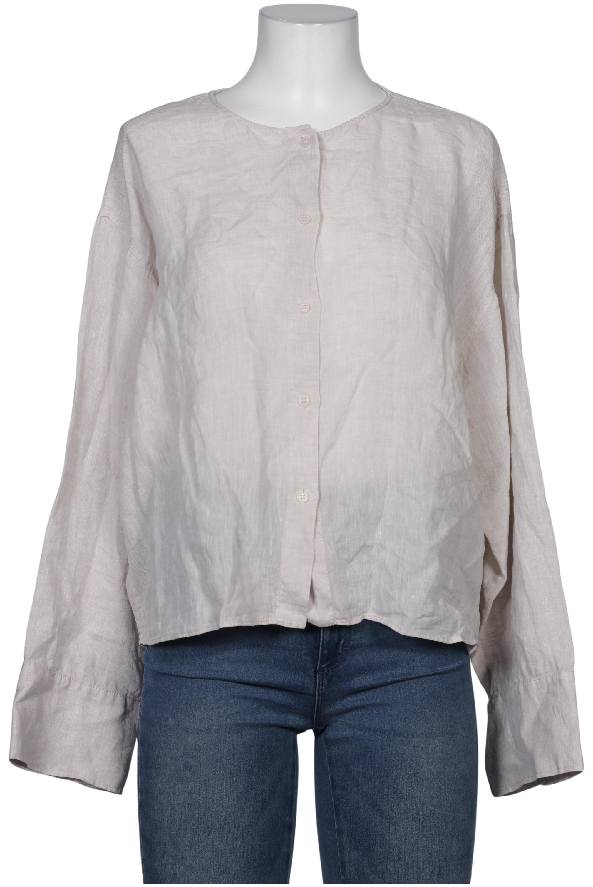 

Massimo Dutti Damen Bluse, beige, Gr. 42