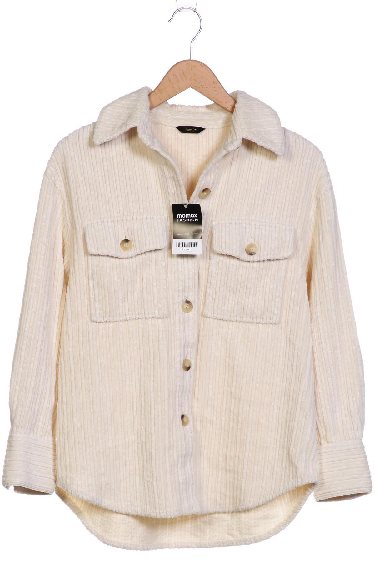 

Massimo Dutti Damen Jacke, cremeweiß, Gr. 36