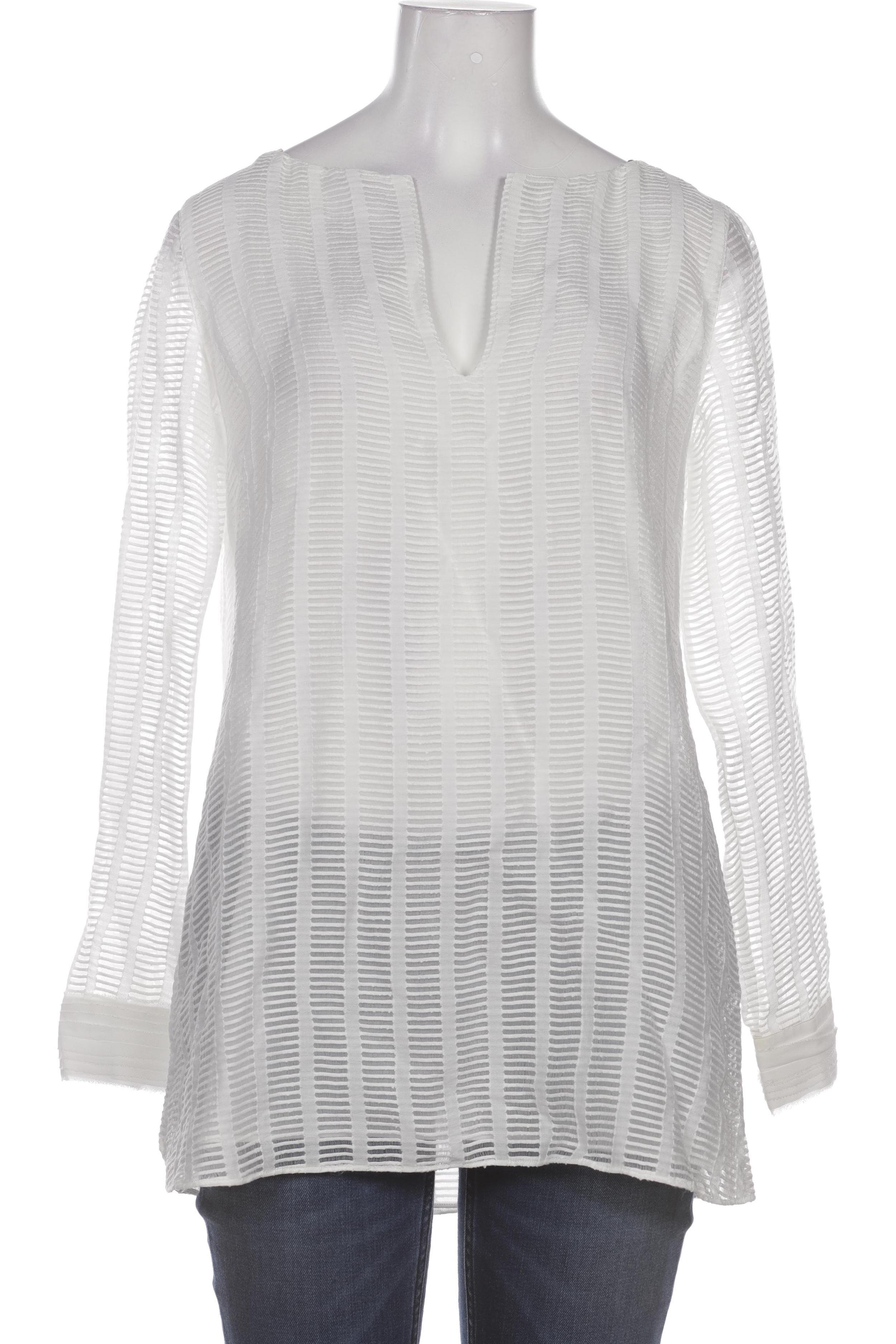 

Massimo Dutti Damen Bluse, weiß, Gr. 34