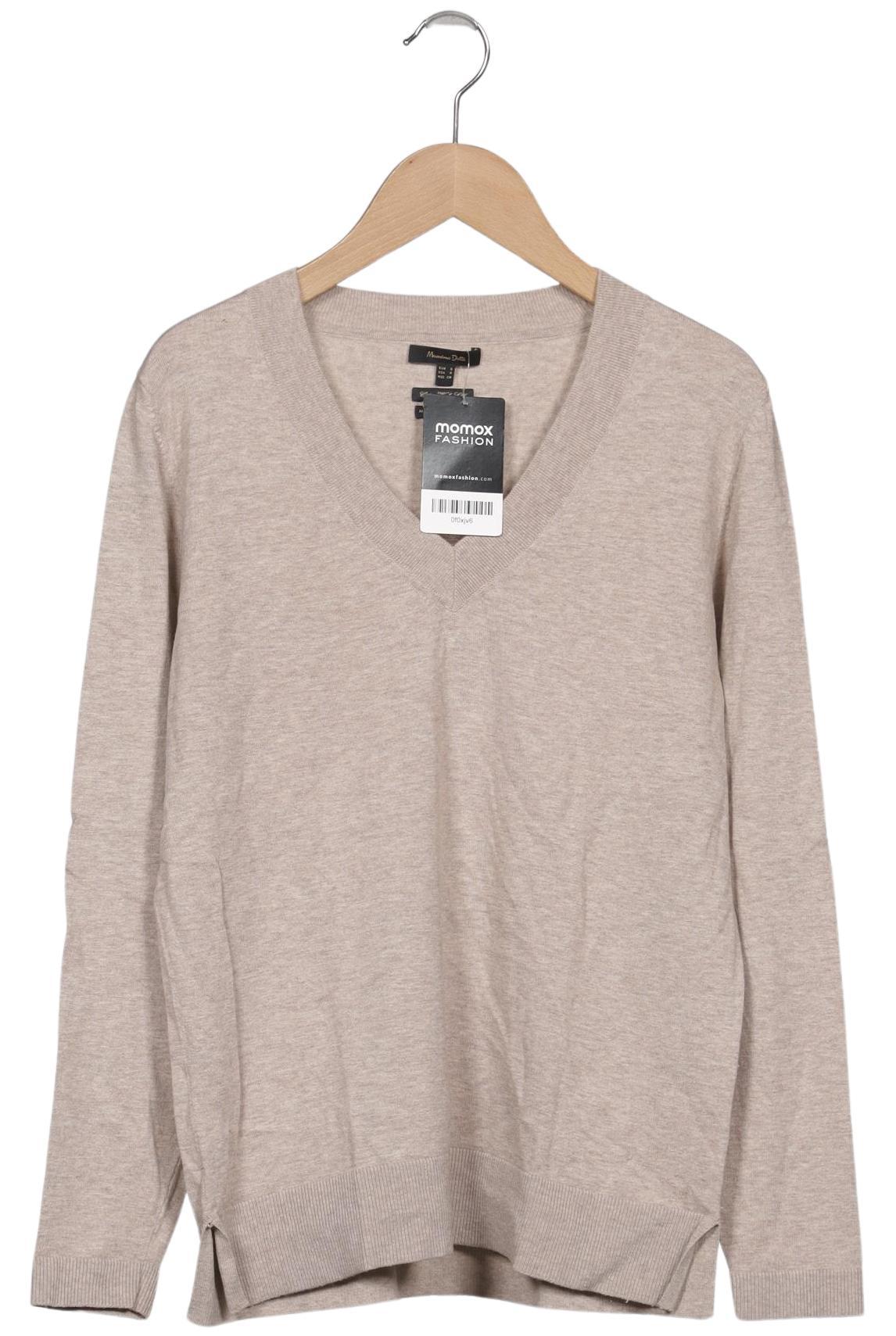 

Massimo Dutti Damen Pullover, beige, Gr. 36