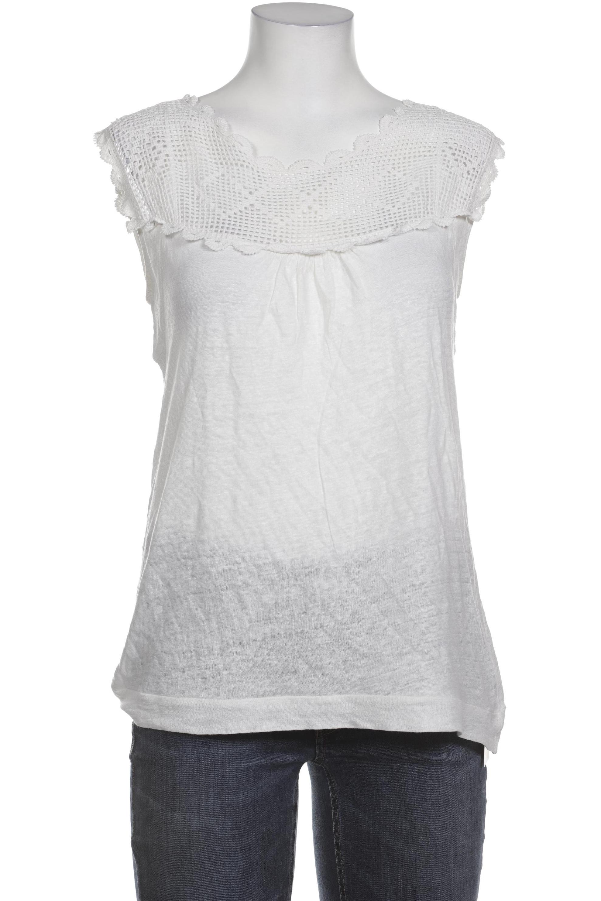 

Massimo Dutti Damen Top, weiß, Gr. 38