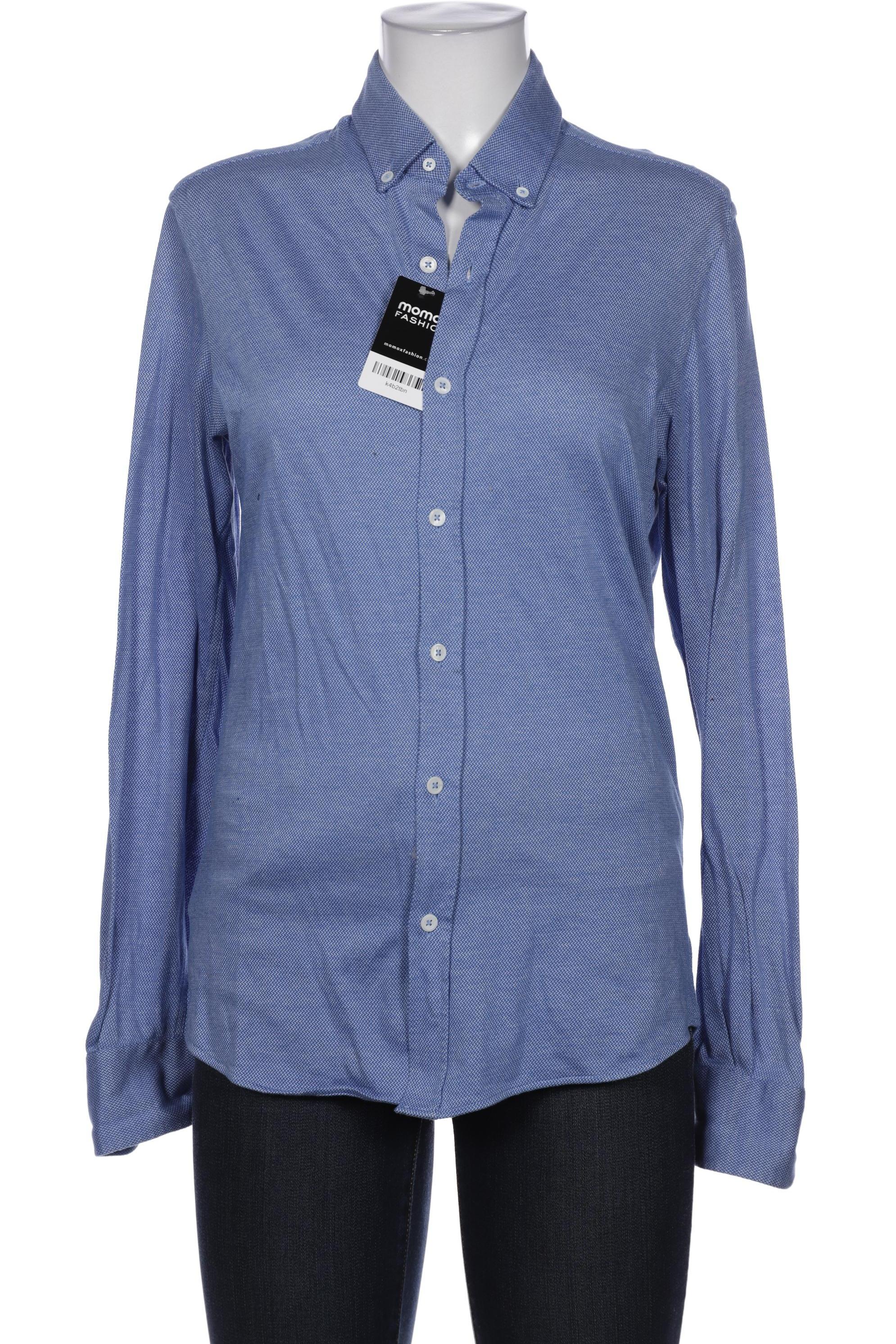 

Massimo Dutti Damen Bluse, blau, Gr. 36