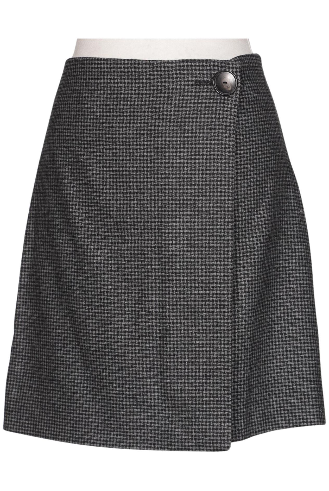 

Massimo Dutti Damen Rock, grau, Gr. 38