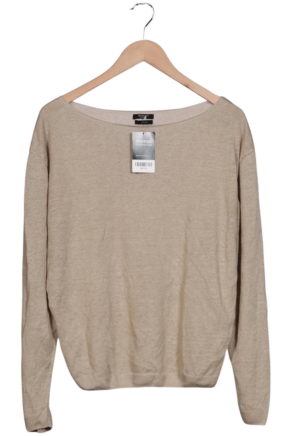 

Massimo Dutti Damen Pullover, beige, Gr. 36