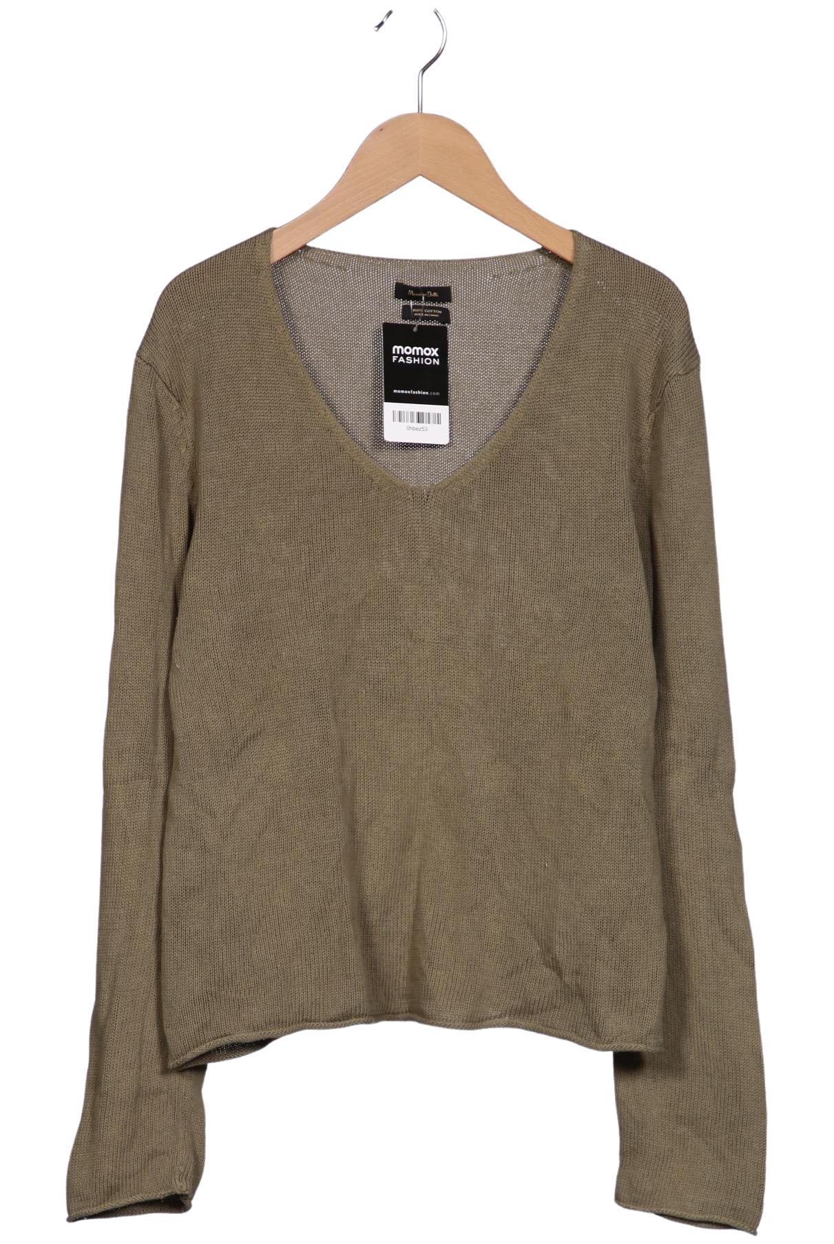 

Massimo Dutti Damen Pullover, grün, Gr. 36
