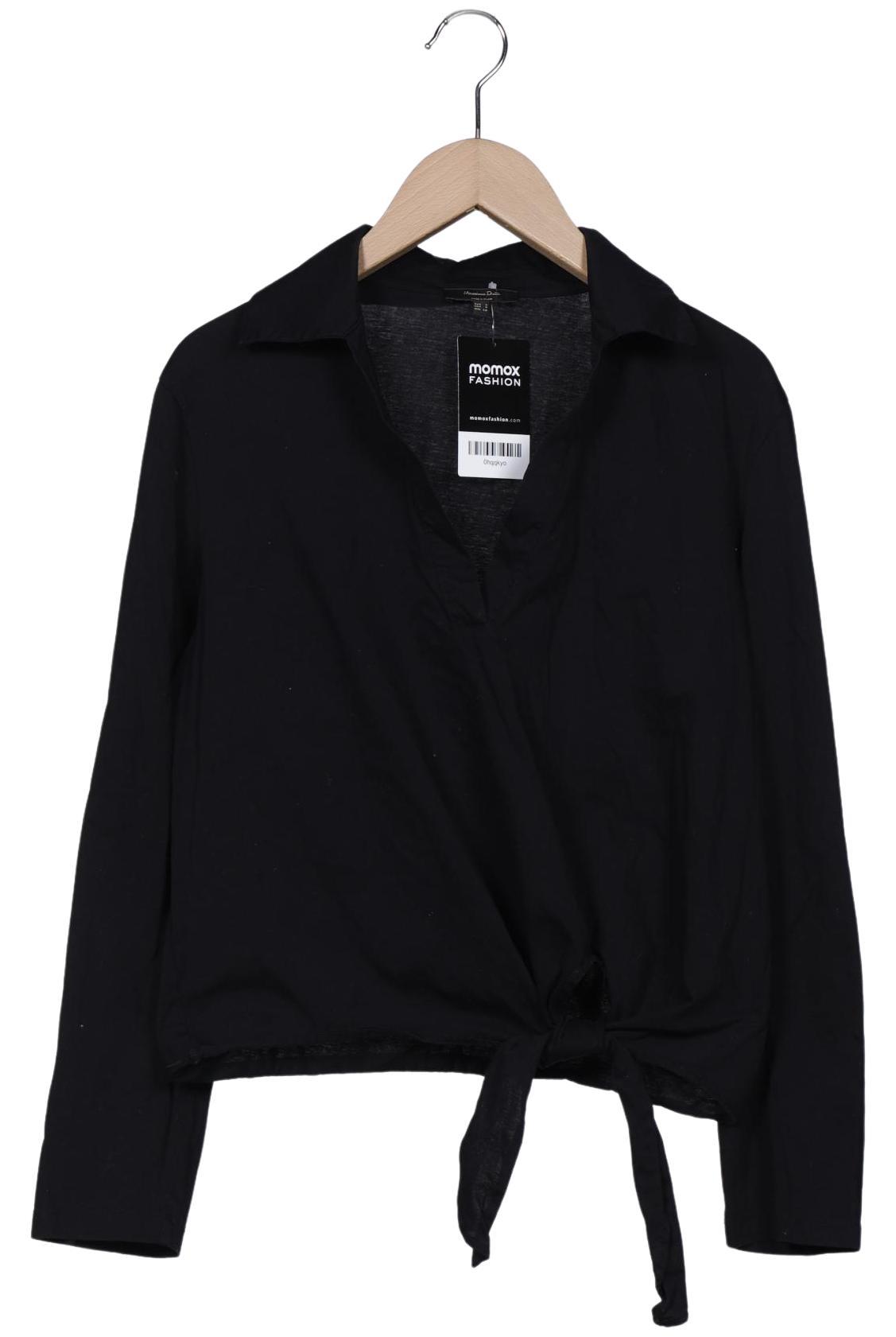 

Massimo Dutti Damen Bluse, schwarz, Gr. 36