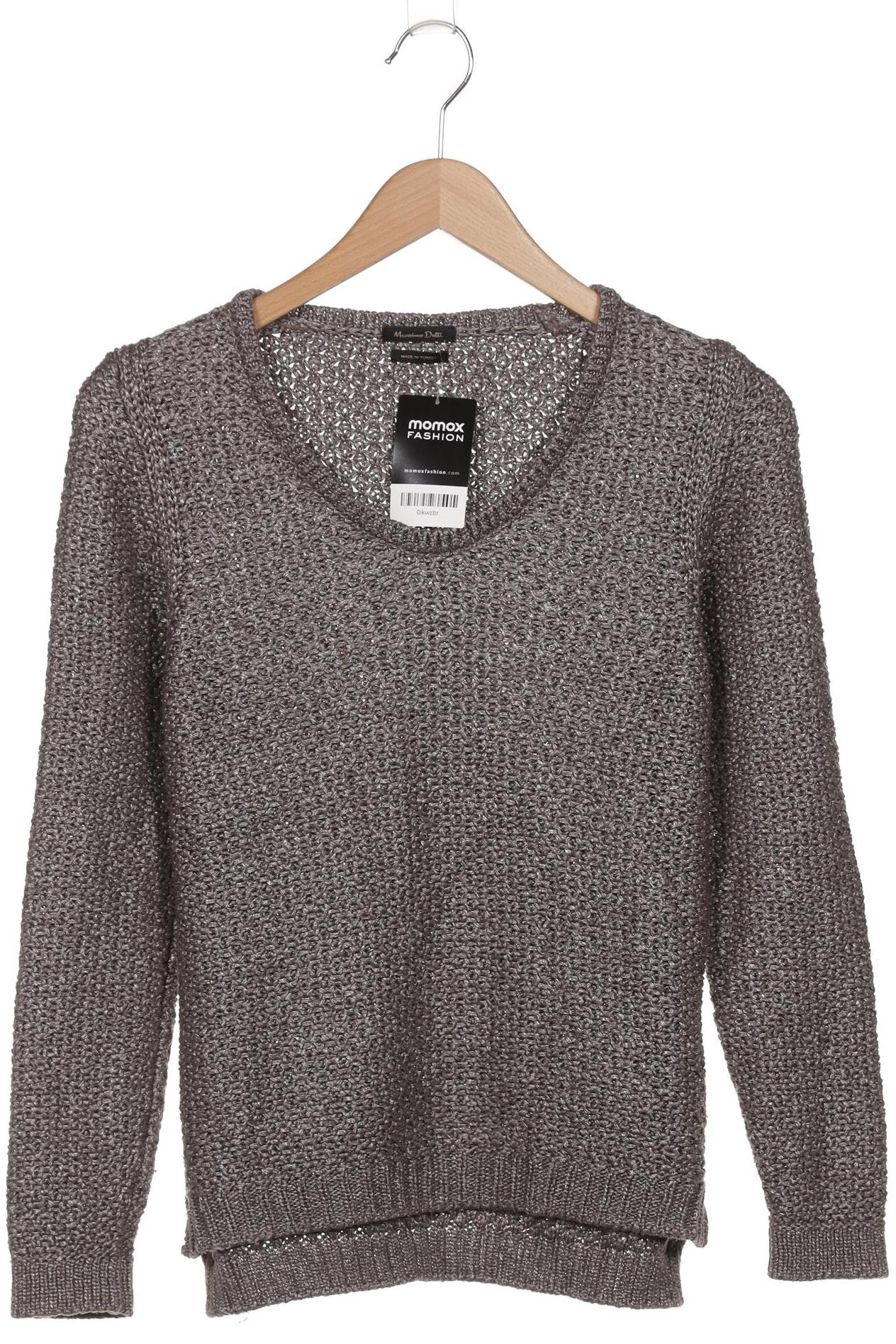 

Massimo Dutti Damen Pullover, grau, Gr. 38