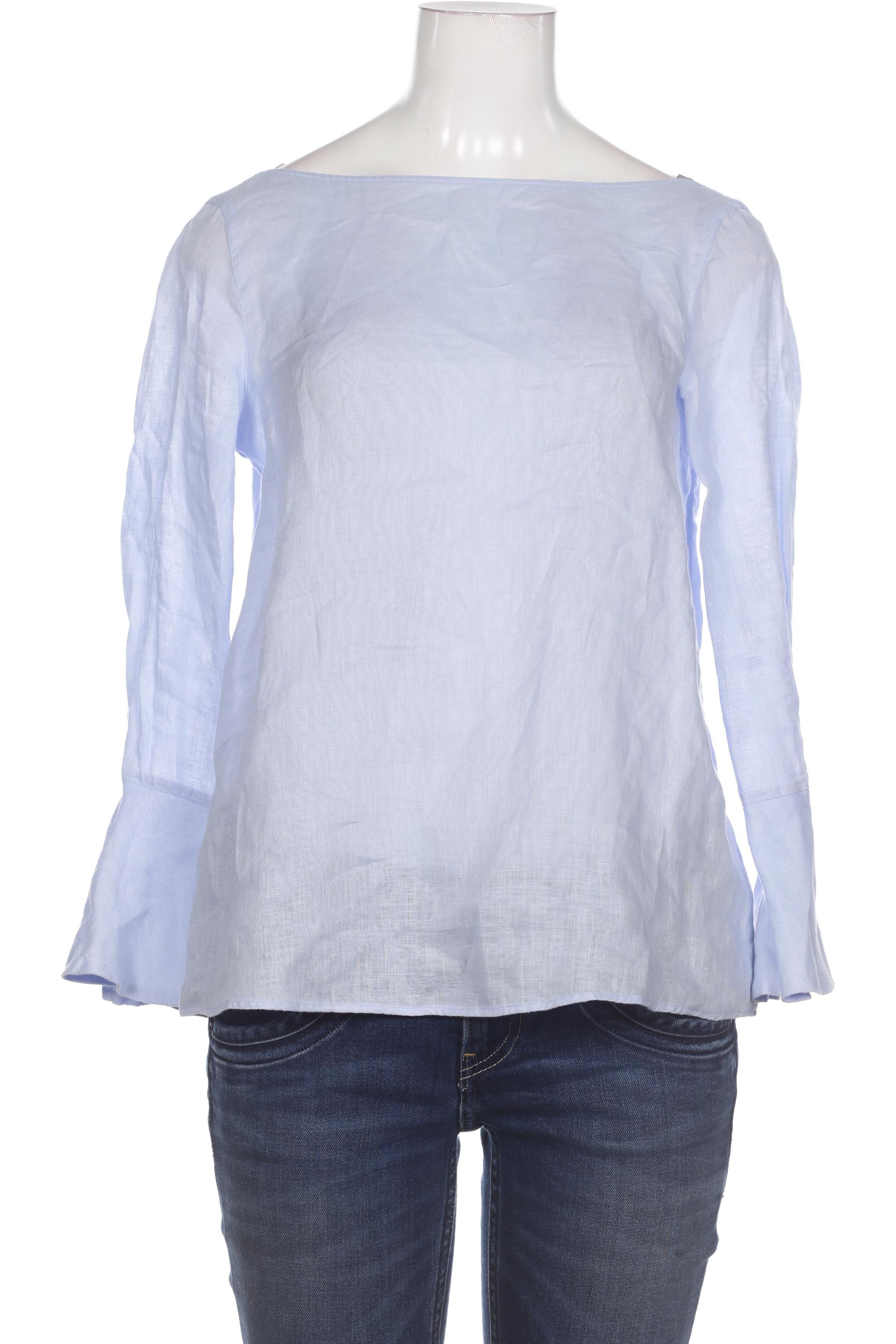 

Massimo Dutti Damen Bluse, blau, Gr. 34