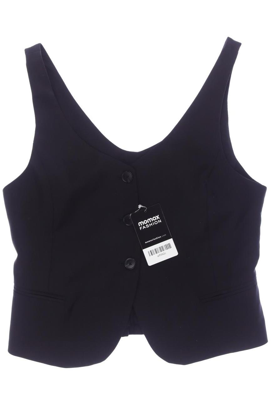 

Massimo Dutti Damen Weste, schwarz, Gr. 36