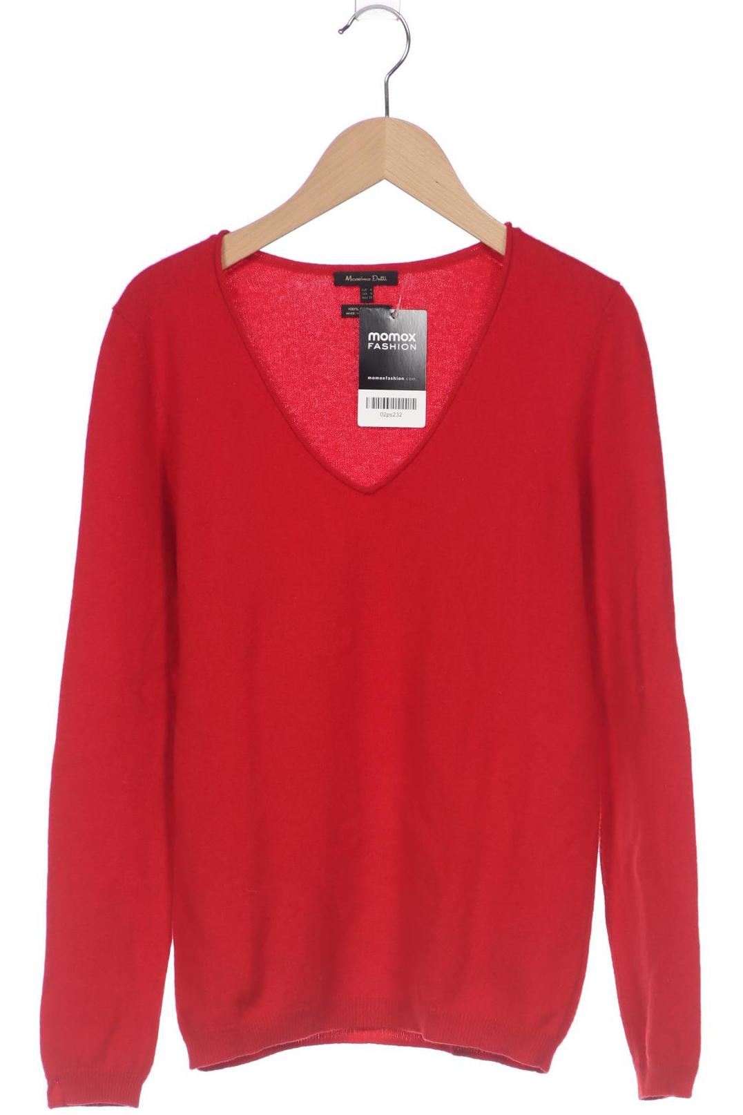 

Massimo Dutti Damen Pullover, rot, Gr. 36