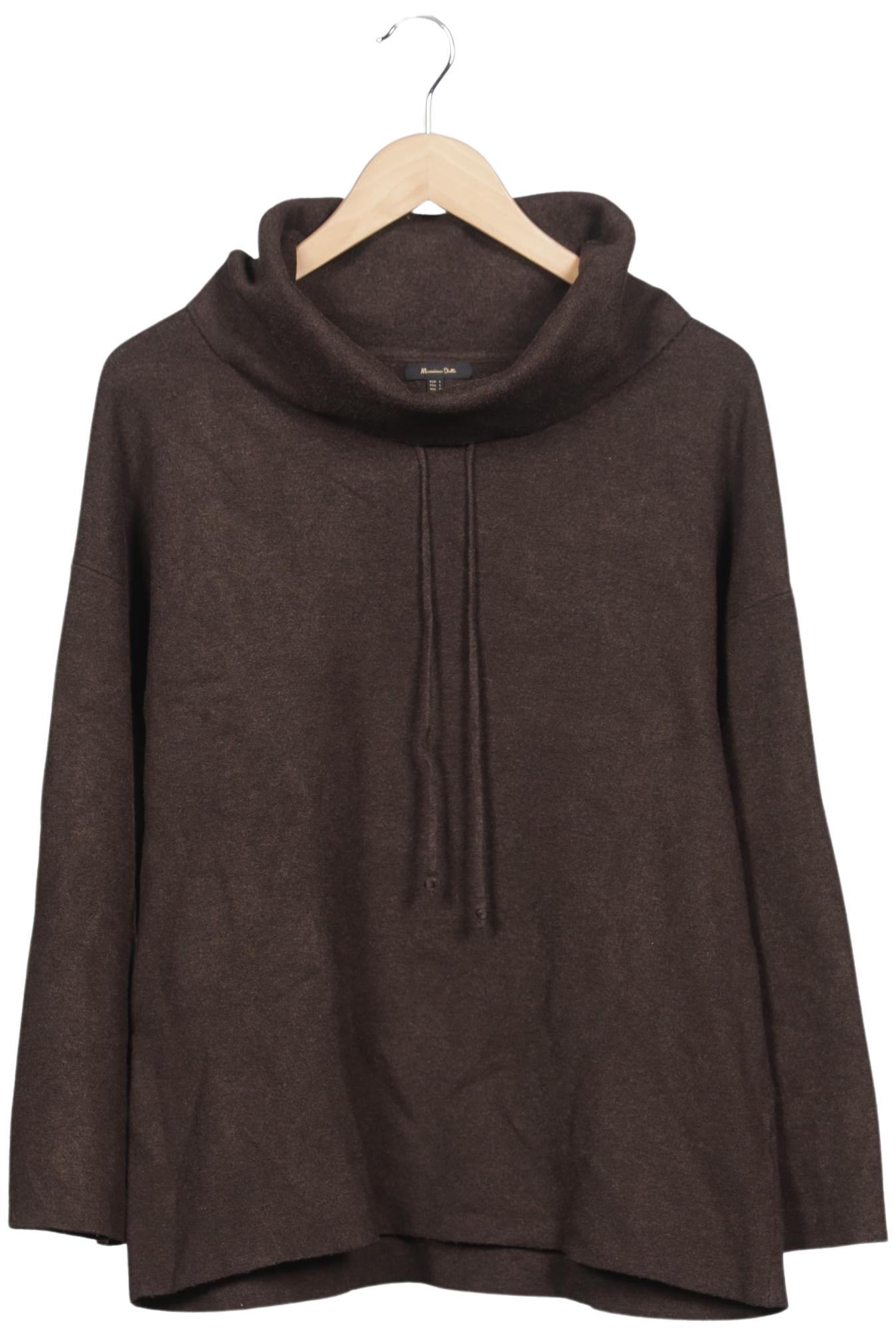 

Massimo Dutti Damen Pullover, braun, Gr. 42