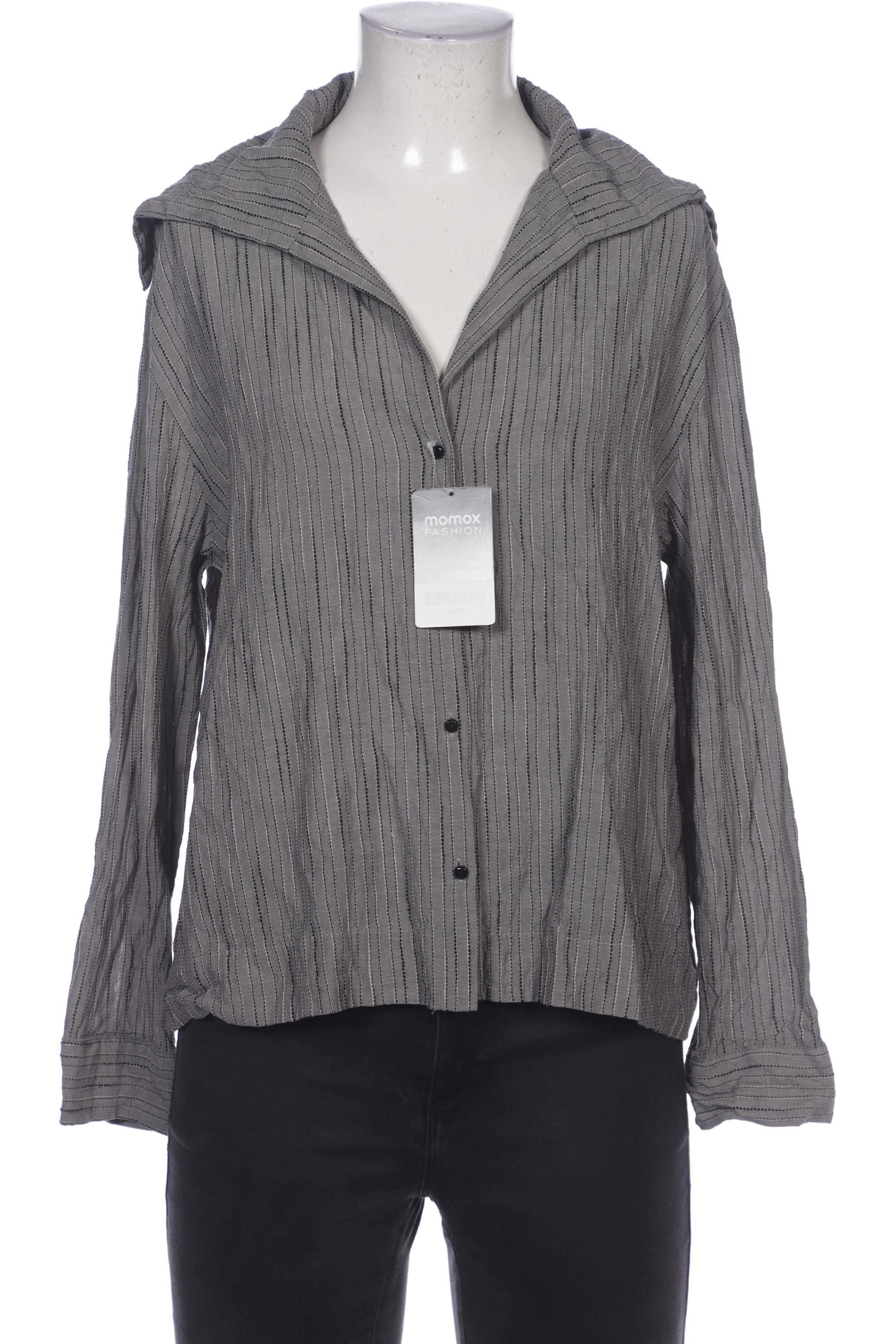 

Massimo Dutti Damen Bluse, grau, Gr. 38