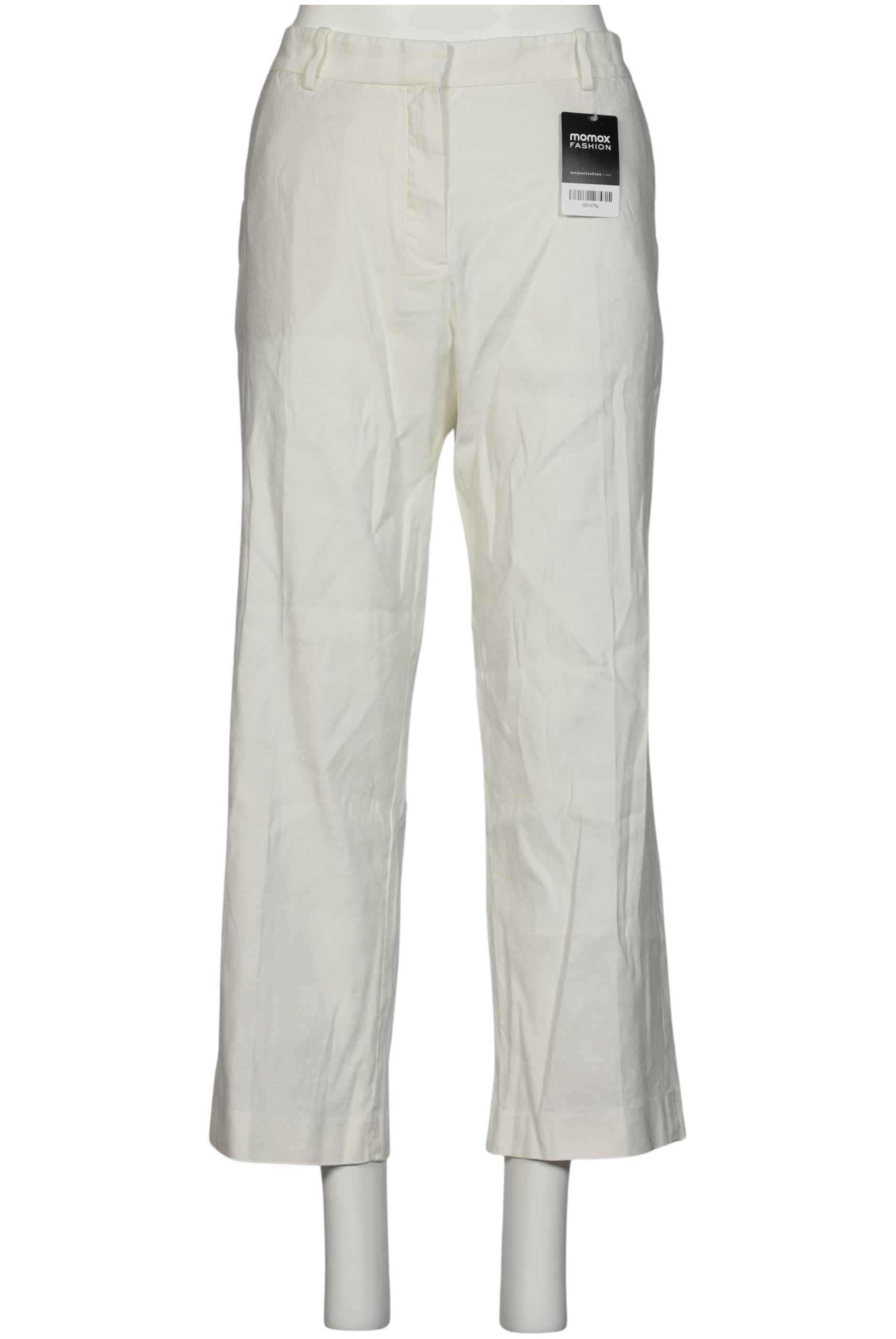 

Massimo Dutti Damen Stoffhose, cremeweiß, Gr. 42